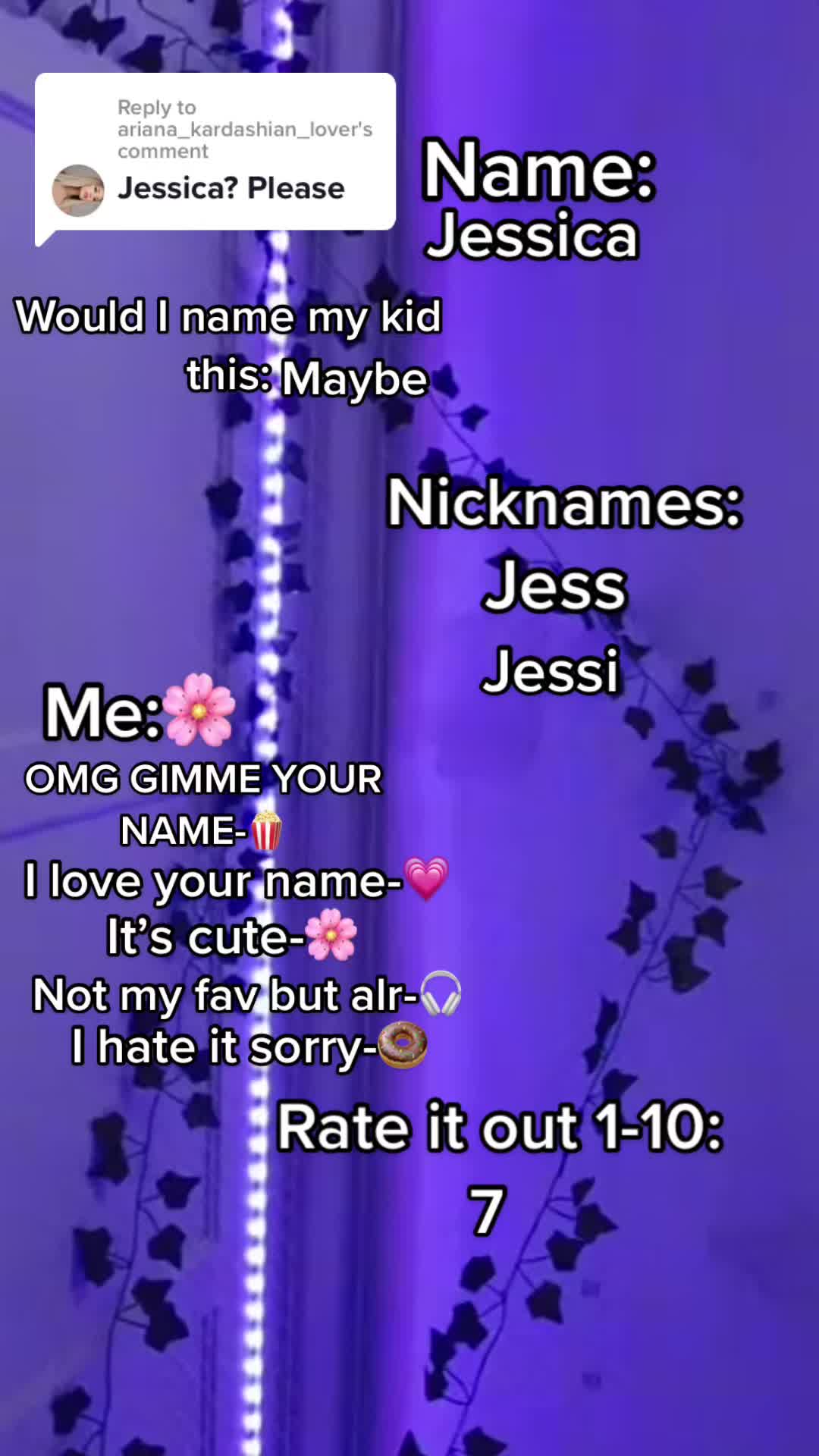 @Rating Names 😃