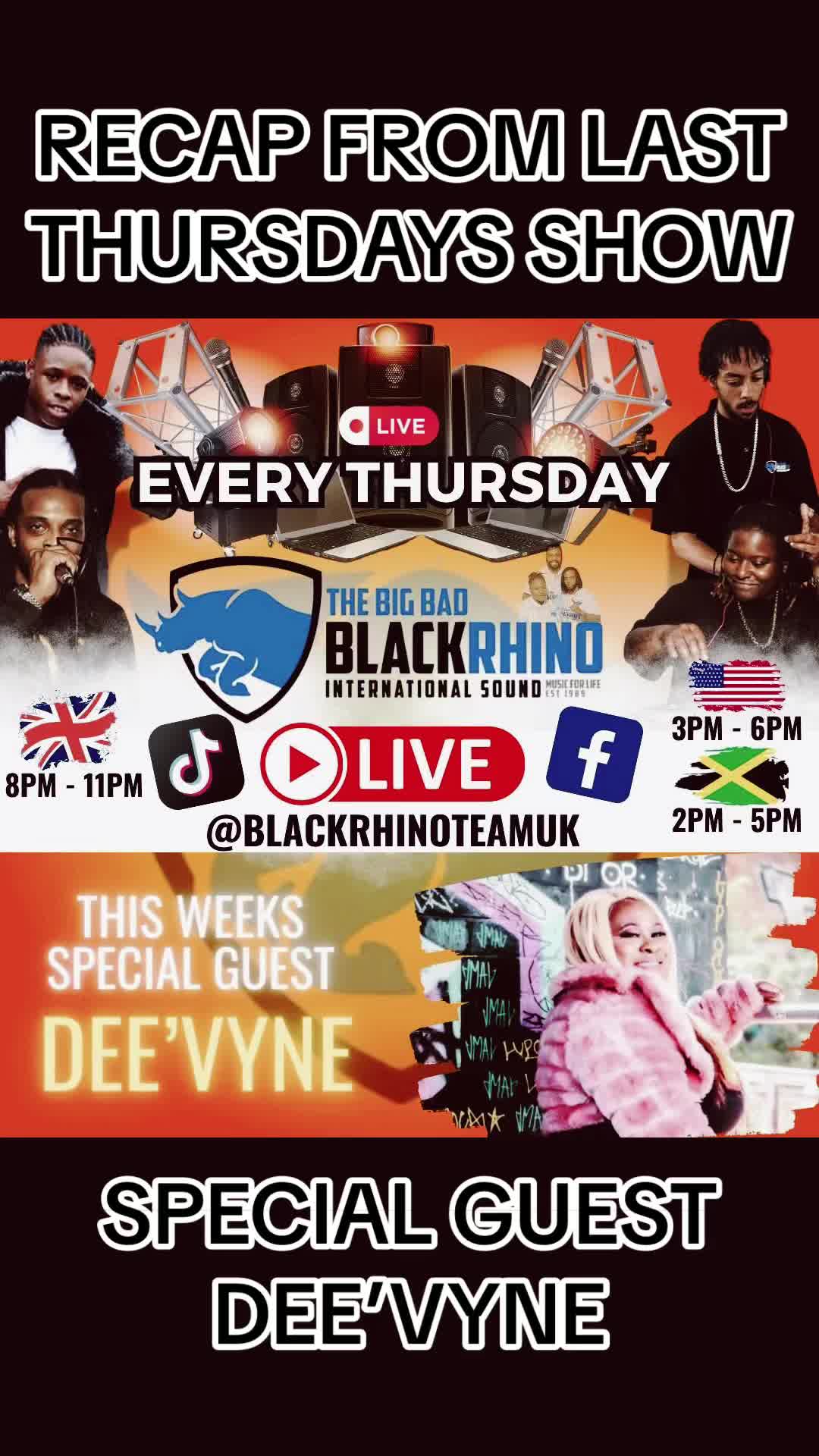 @BLACK RHINO INTERNATIONALSOUND
