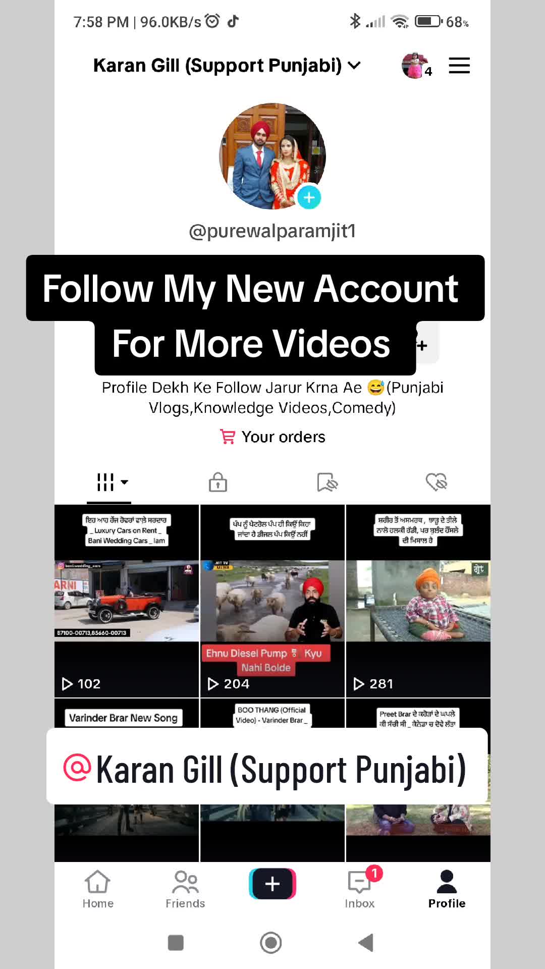 @Karan Gill (Support Punjabis)