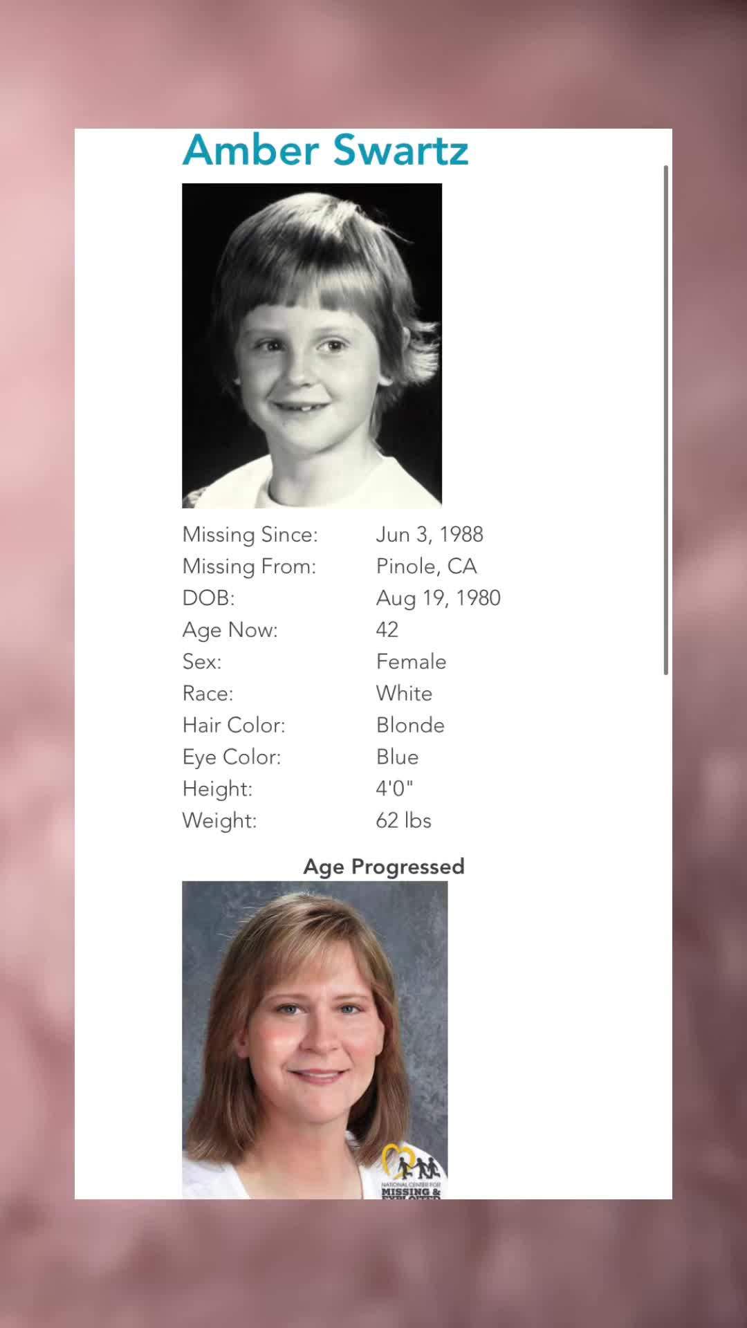 @missing children
