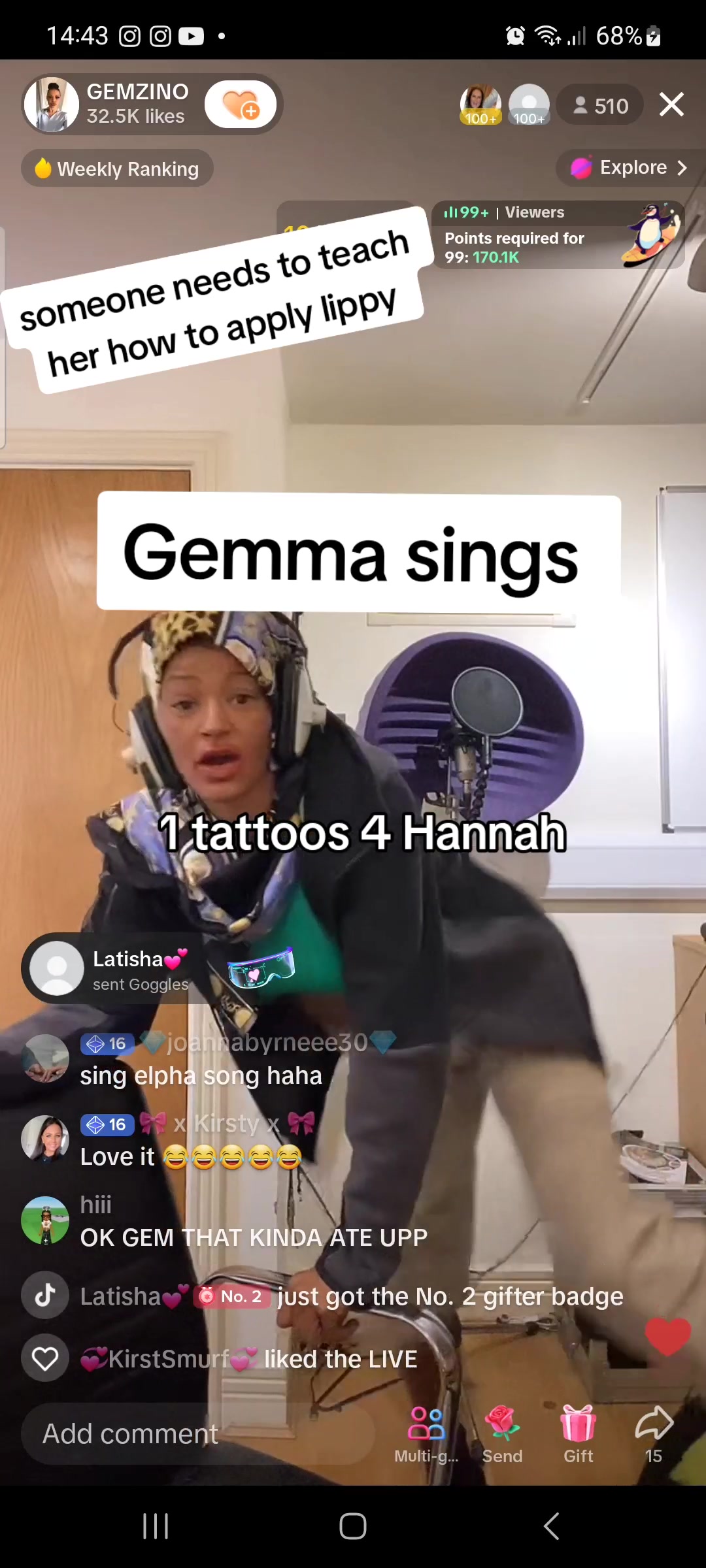 @keeping up with the creators