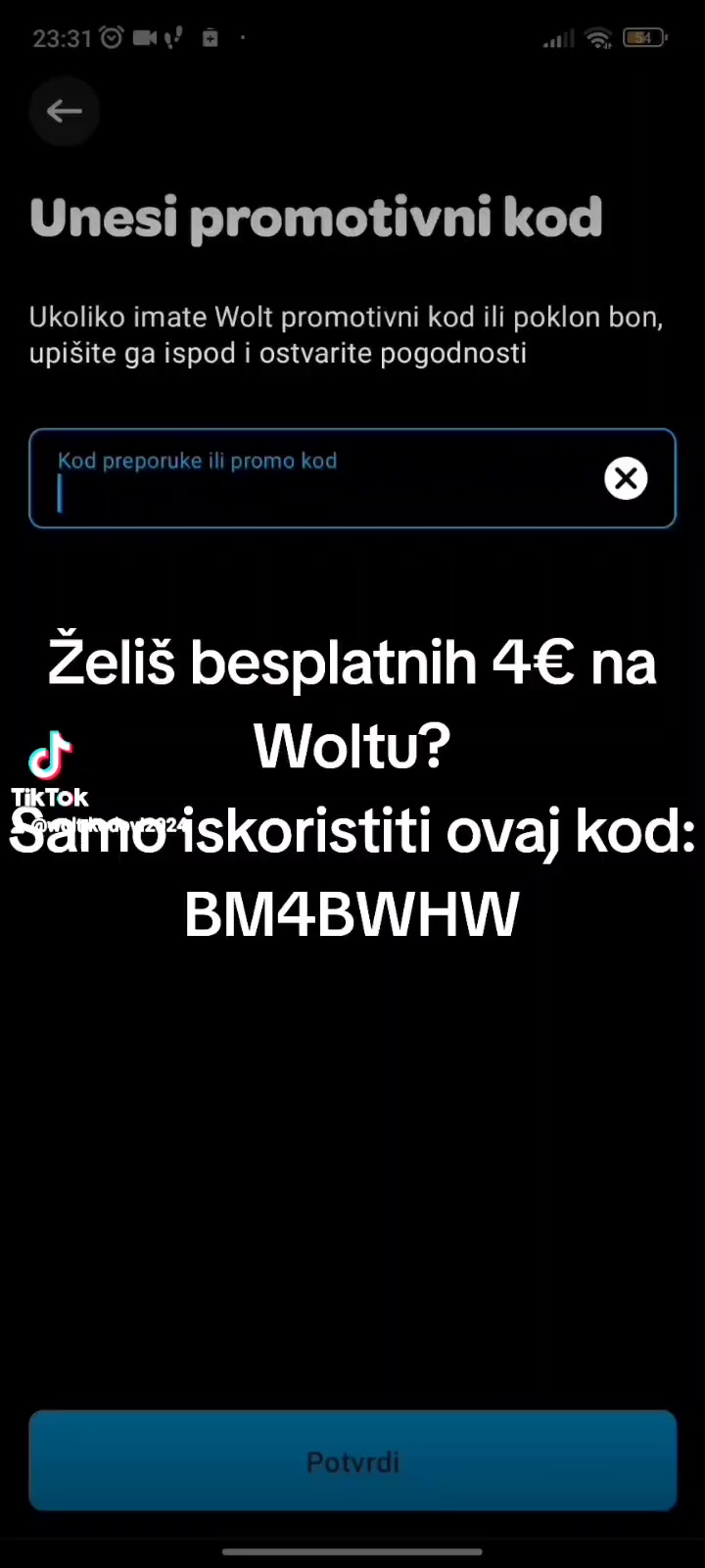 @💸💸WOLT KODOVI💸💸