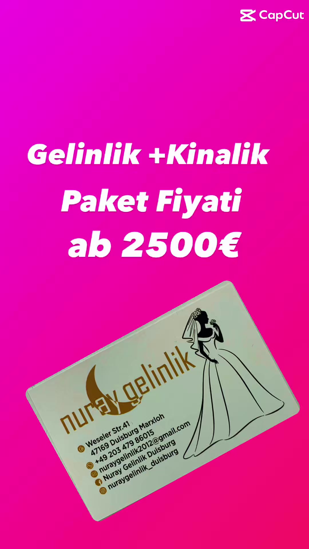 @Nuray Gelinlik