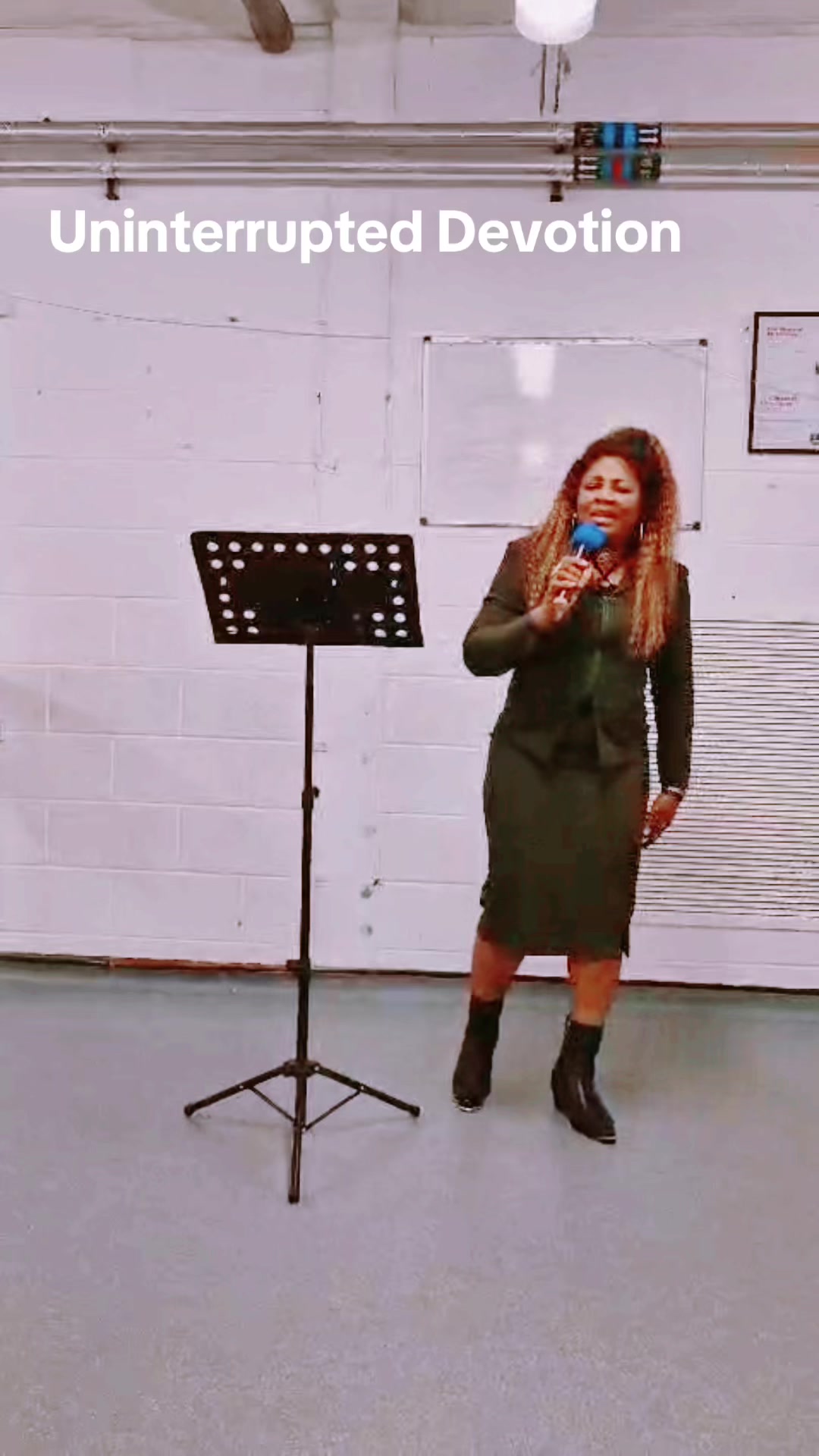 @Woman of faith.