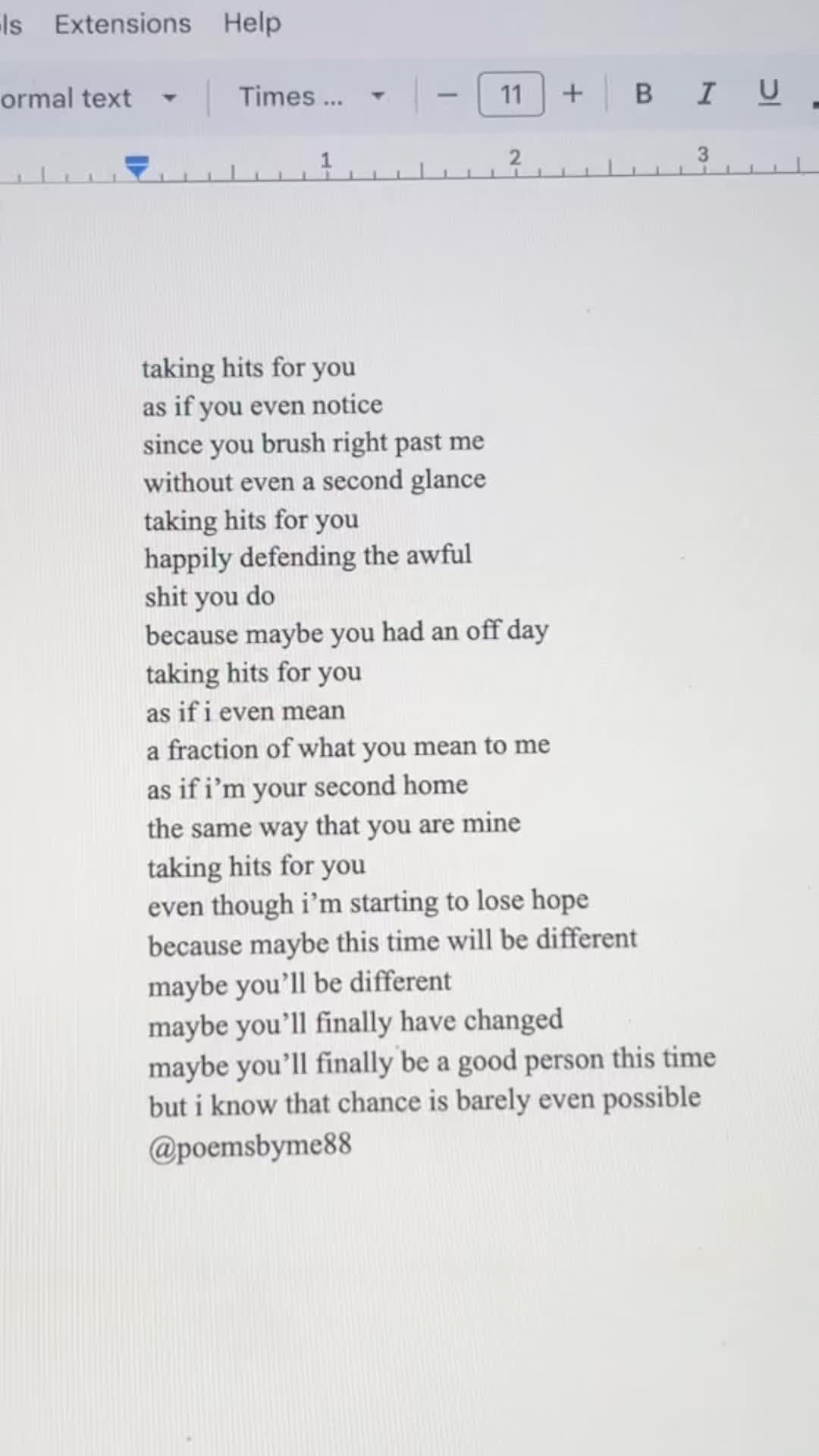@poems