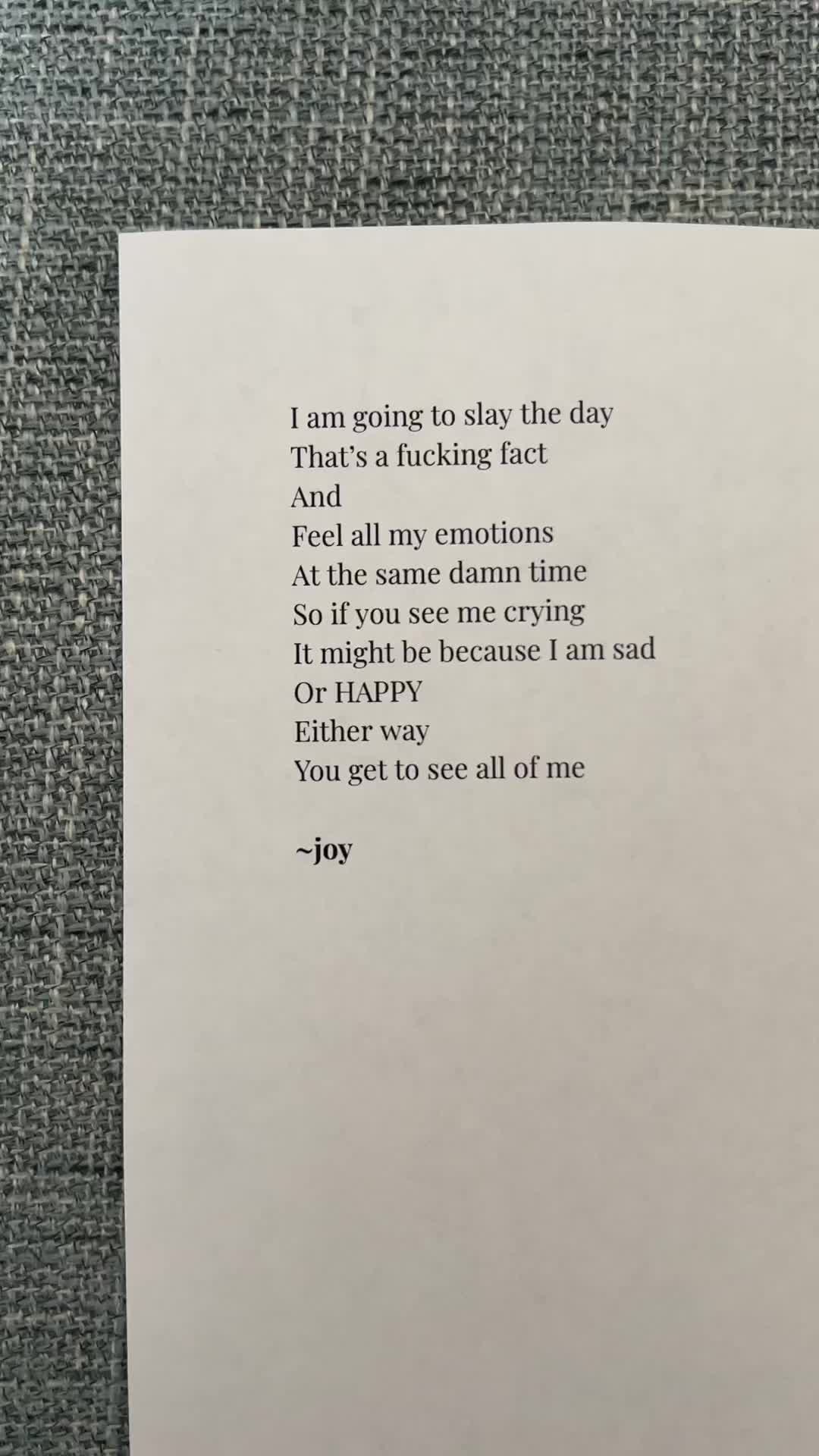 @Joyce Frank