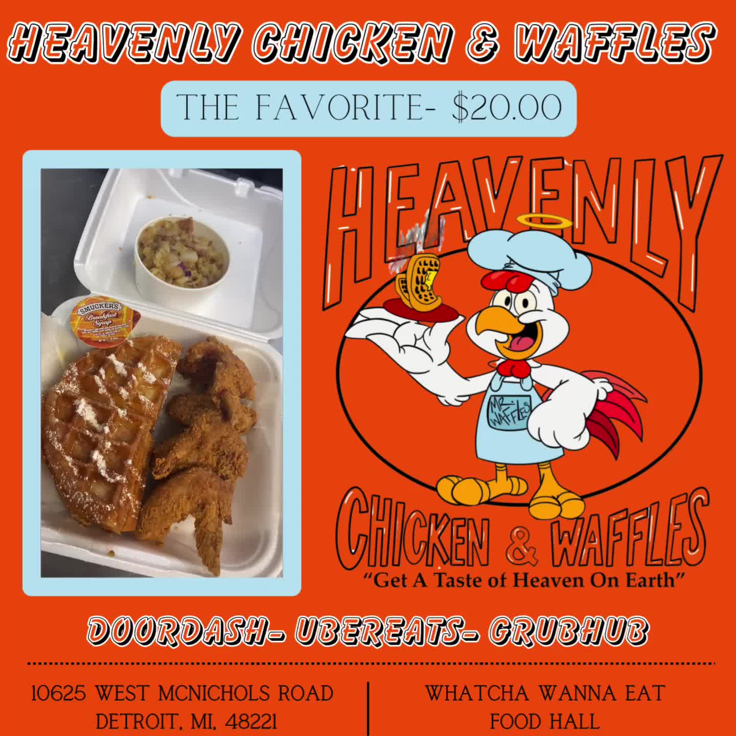 @Heavenly Chicken & Waffles