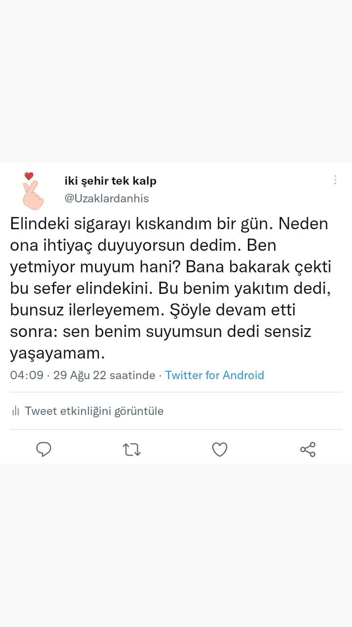 @iki şehir tek kalp
