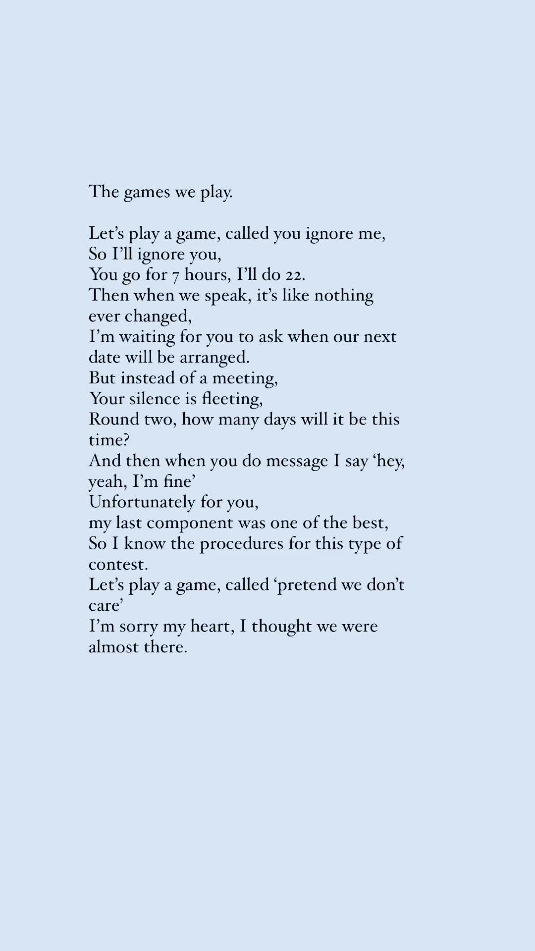 @poems for you