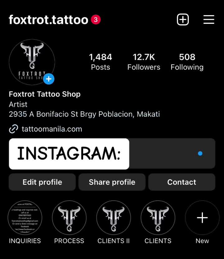 @Foxtrot Tattoo Shop