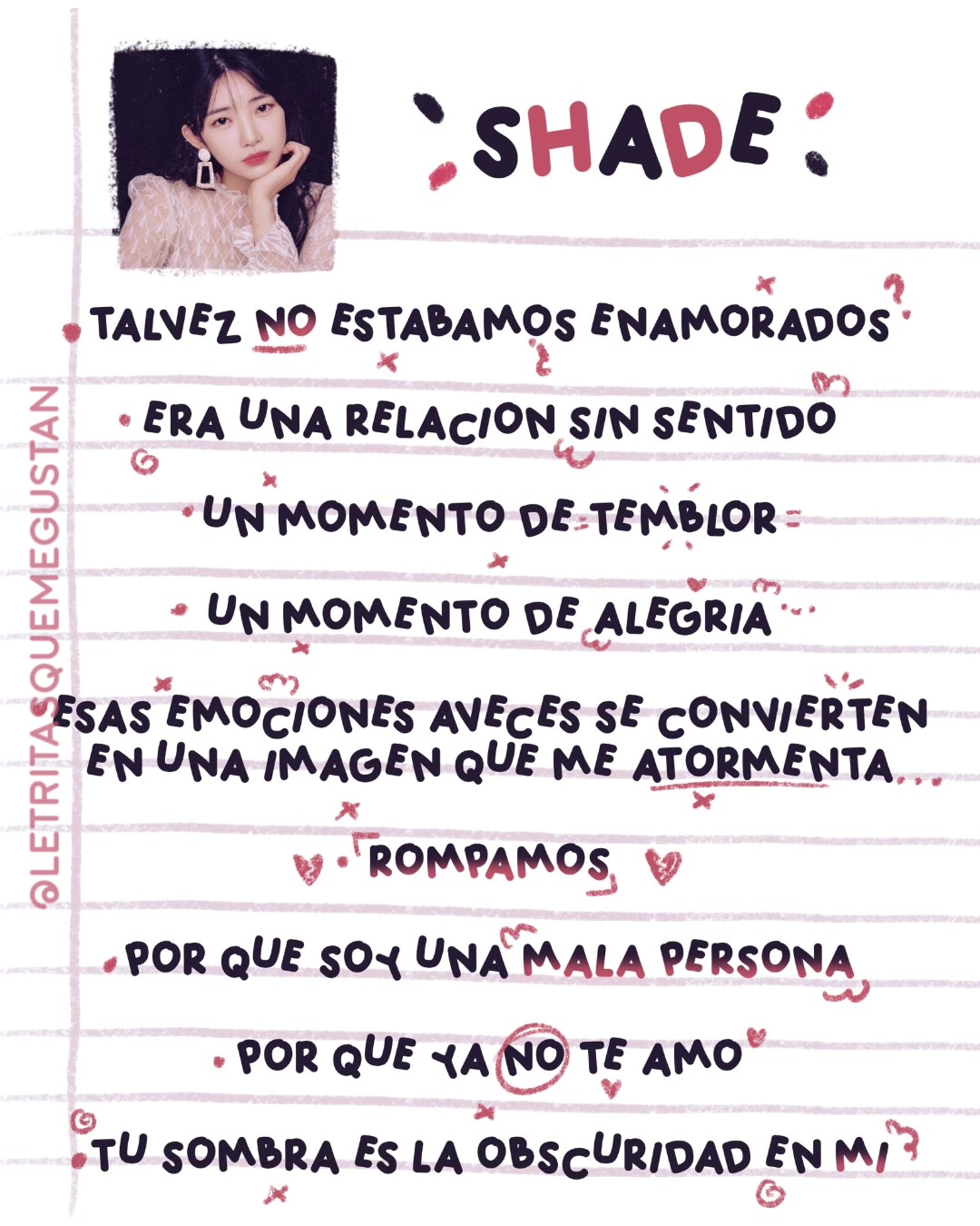 @Lyrics de canciones que amo!;)