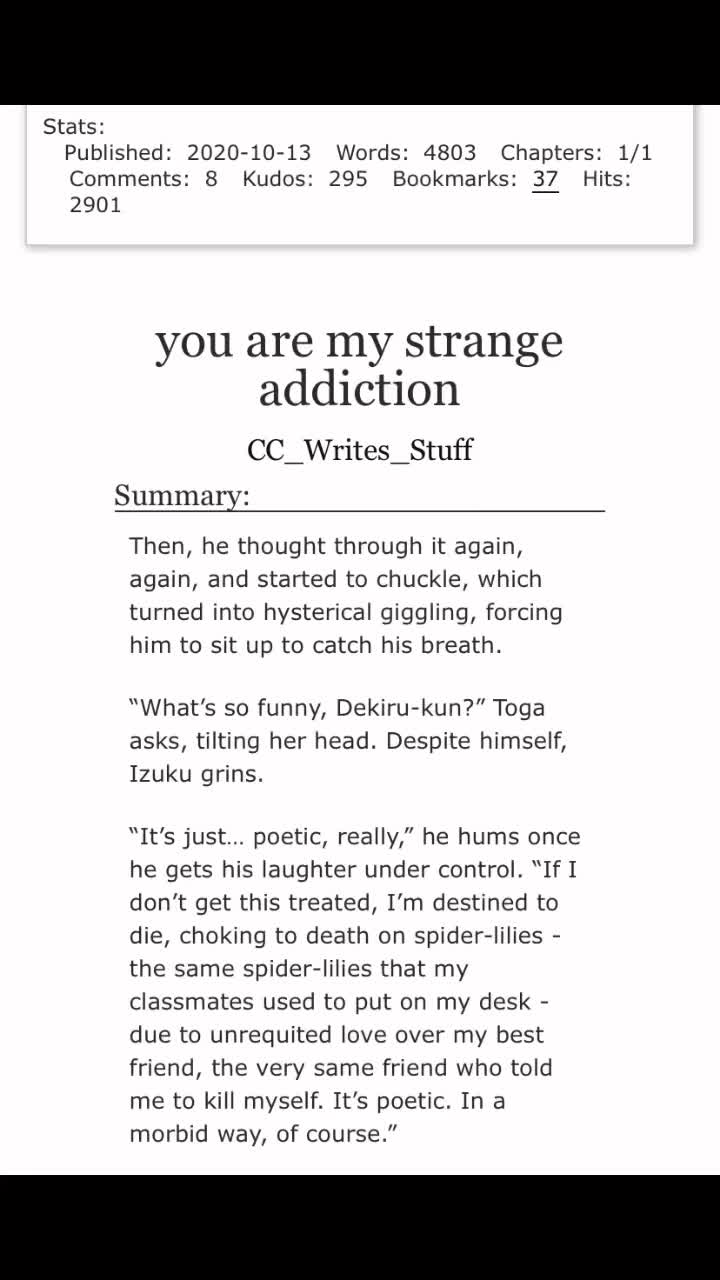 @Mha fan fic recommendations