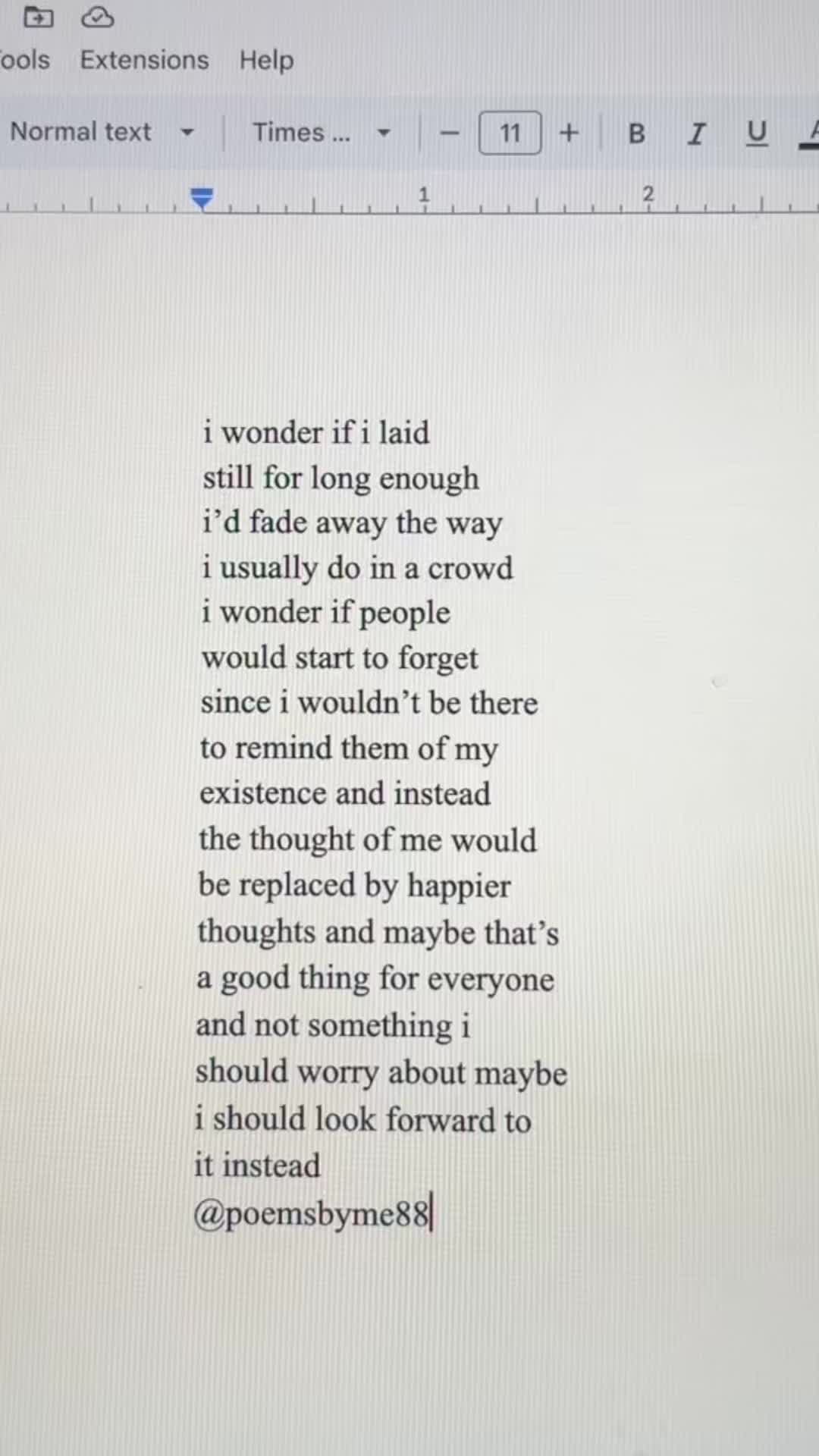 @poems