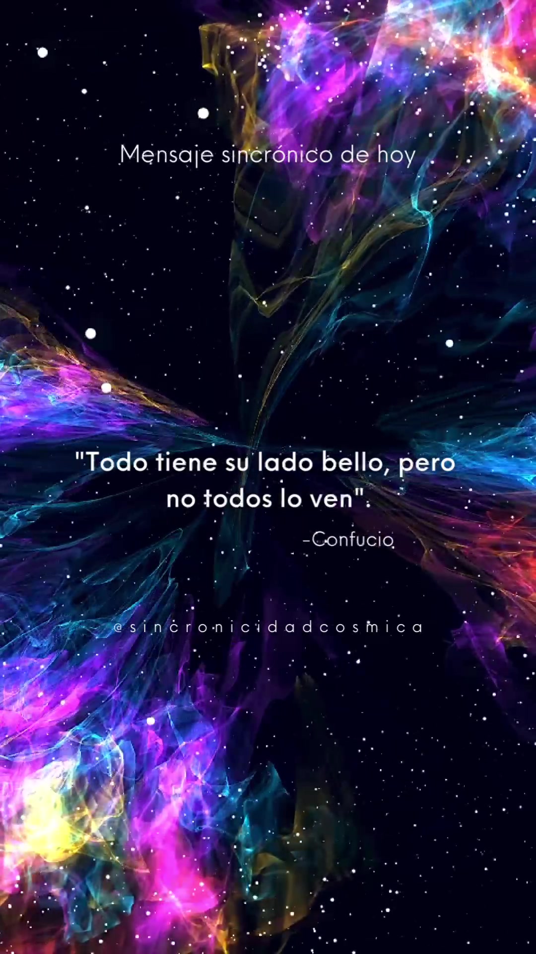 @Sincronicidad C&oacute;smica 💫