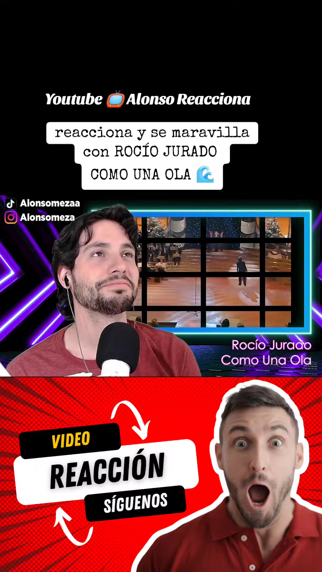 @v&iacute;deo Reacciones