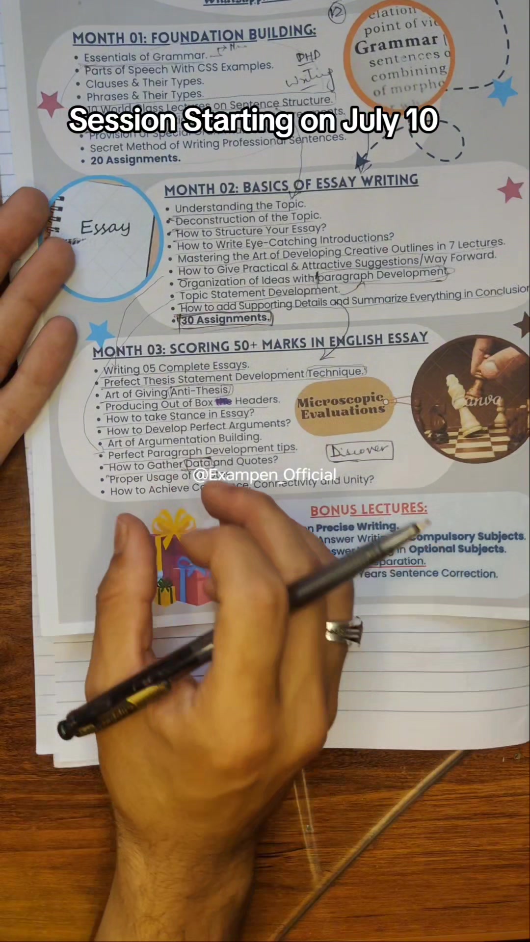 @Exam Pen