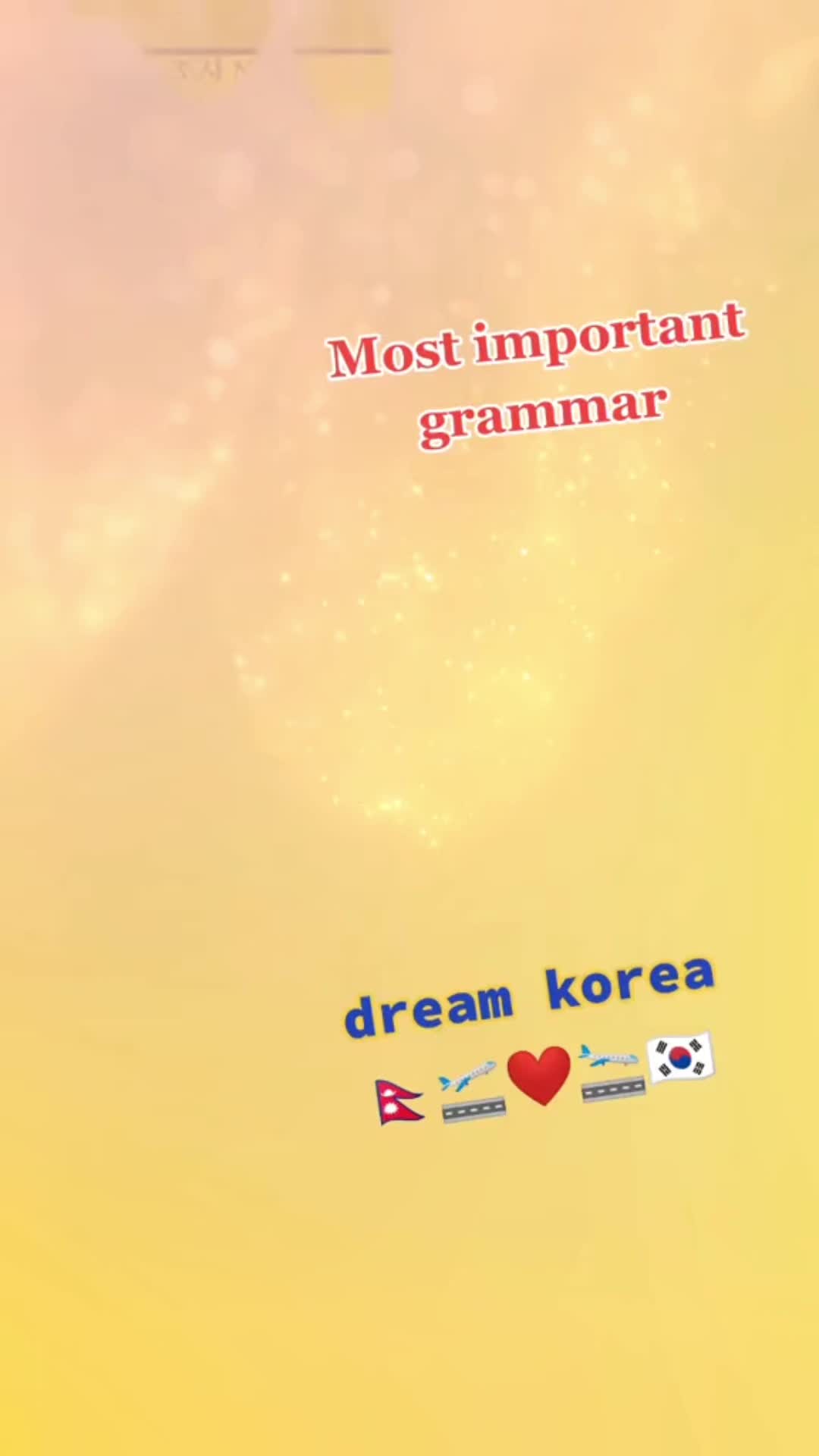 @Dream Korea learning point !!