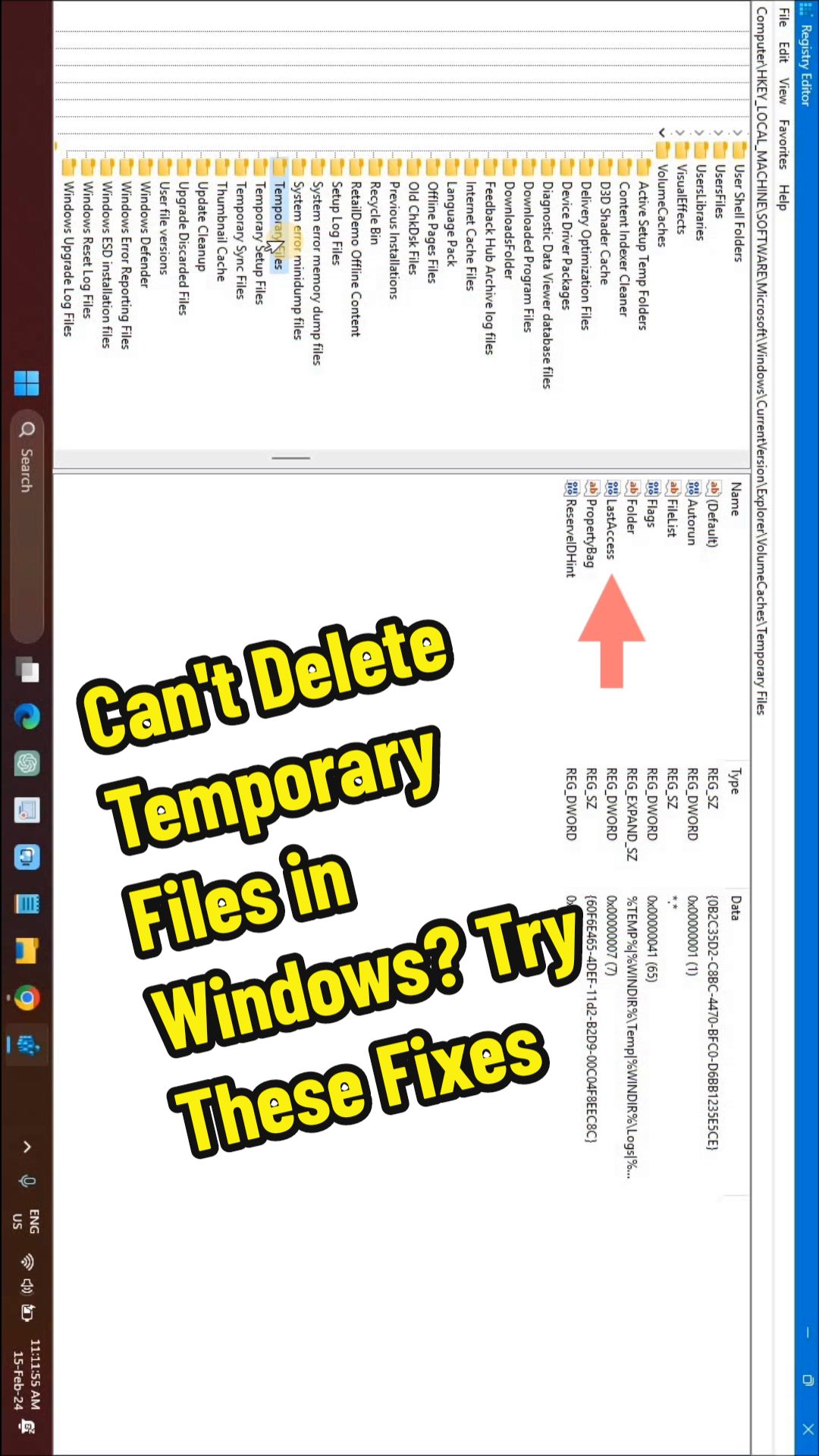 Computer Code Temprory Stubborn temporary files on your | Computer Everywhere (@computereverywer)