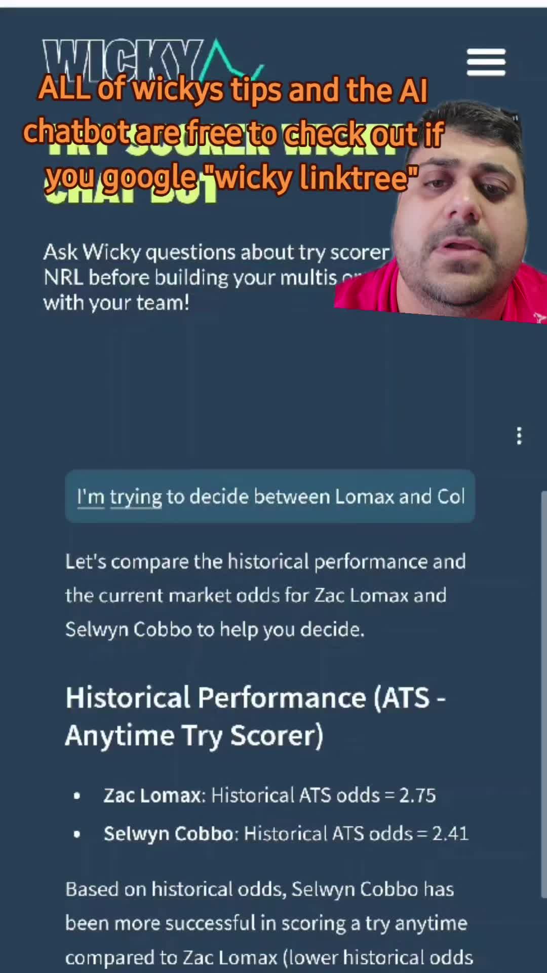 @Wicky Sport Chat