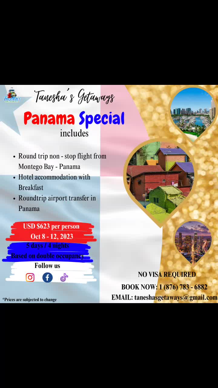 @Taneshagetaways🌴