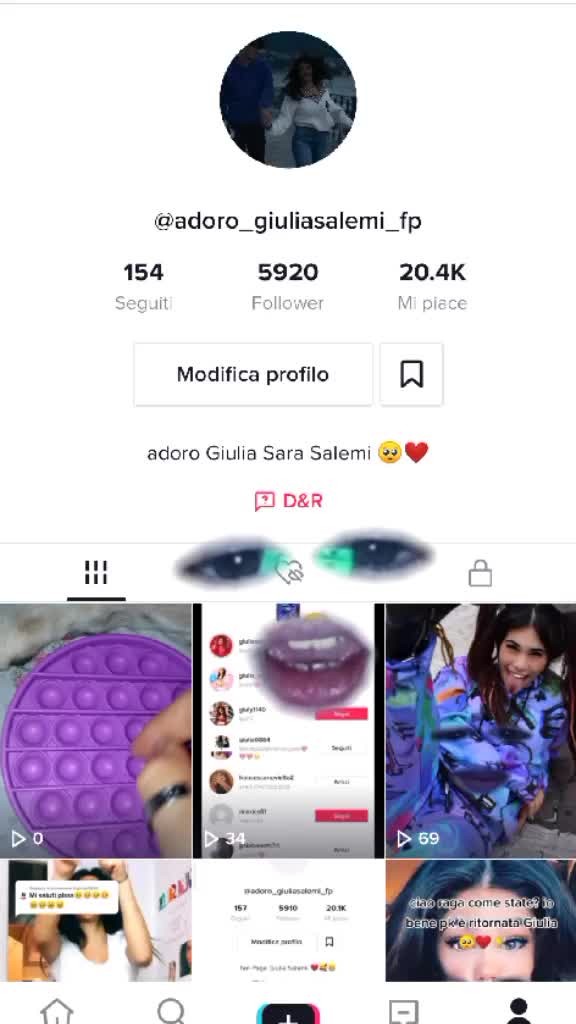 @fan Page Giulia Sara Salemi