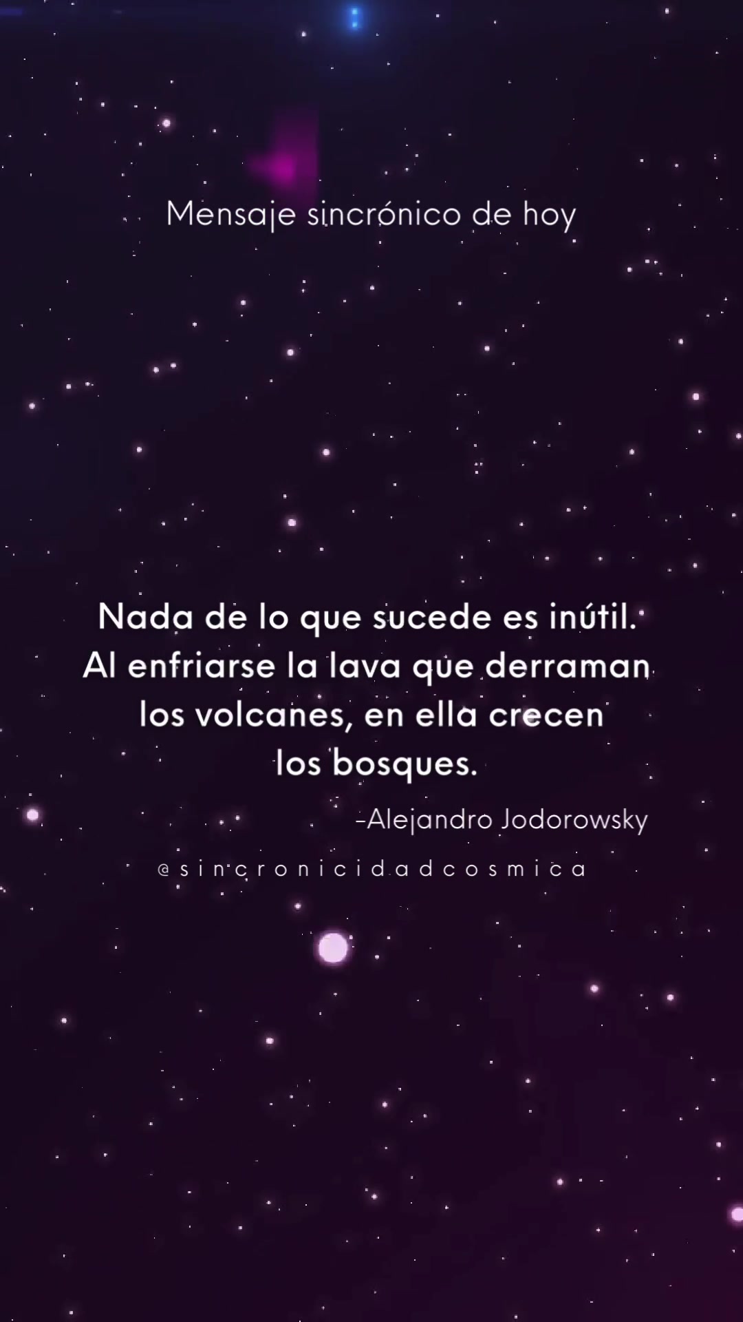@Sincronicidad C&oacute;smica 💫