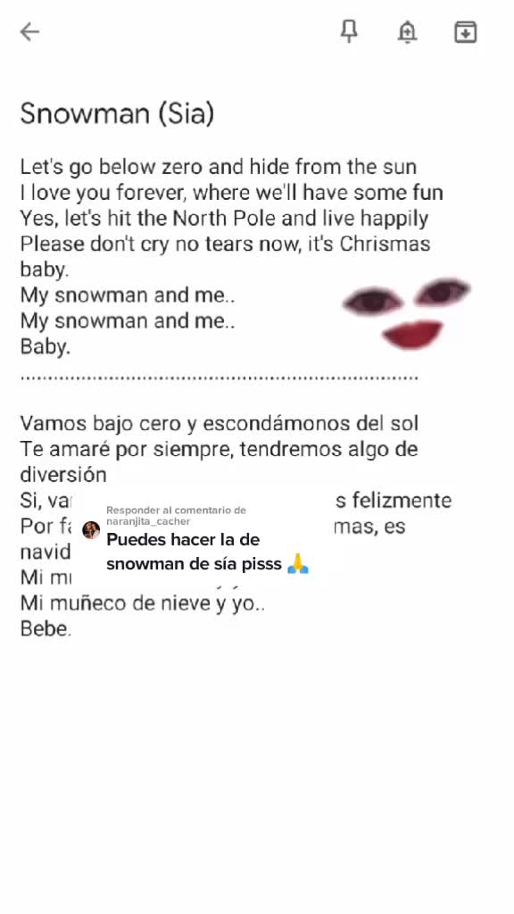 @letras de canciones