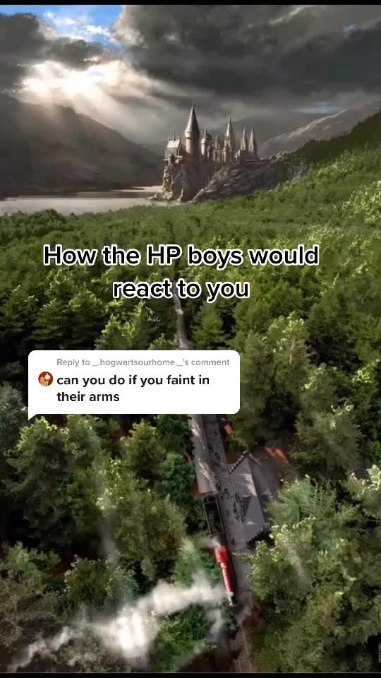 @How the HP boys would react🦋
