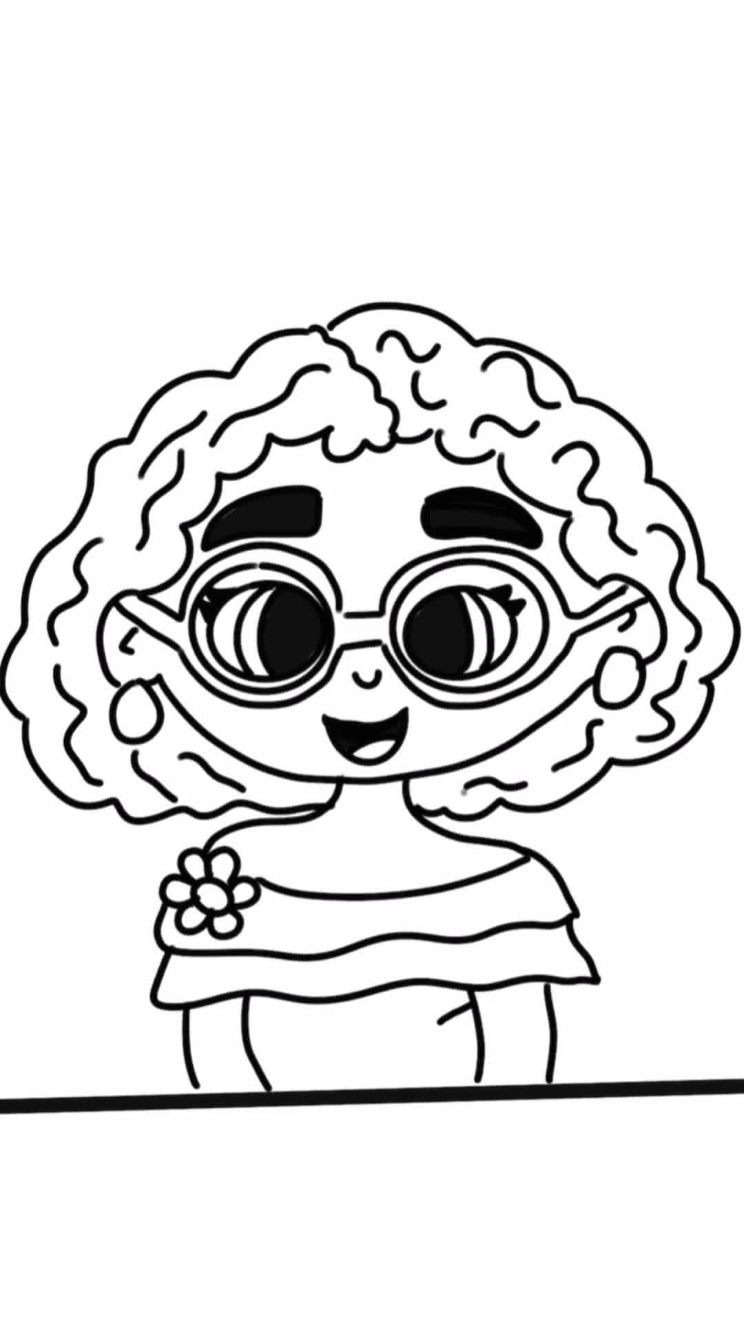 @Mundo mini para colorear