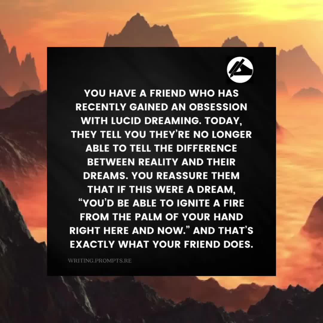 @Writing Prompts Re