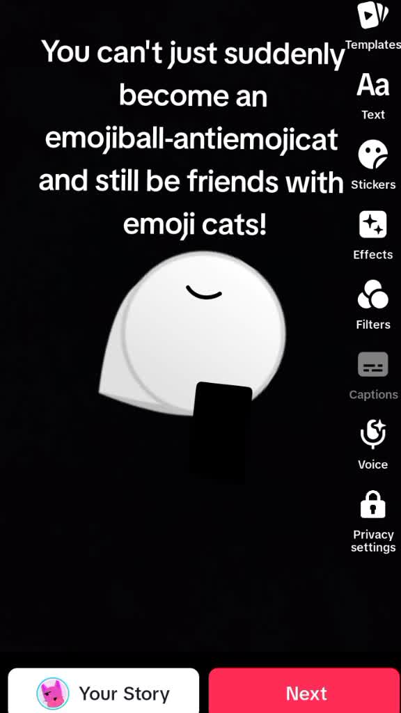@anti emoji cat but MOOTS🔛🔝!