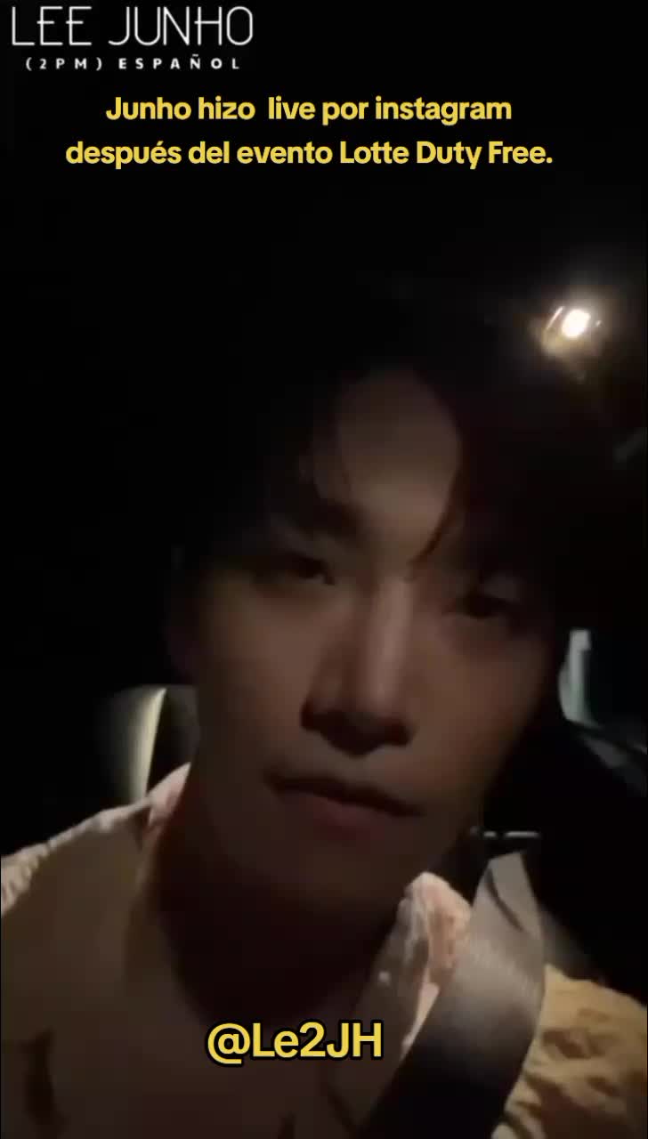 @Lee Junho (2PM) espa&ntilde;ol