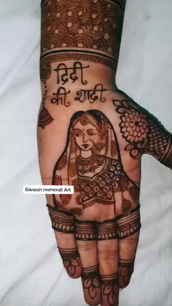@mehendiArtist ganesh