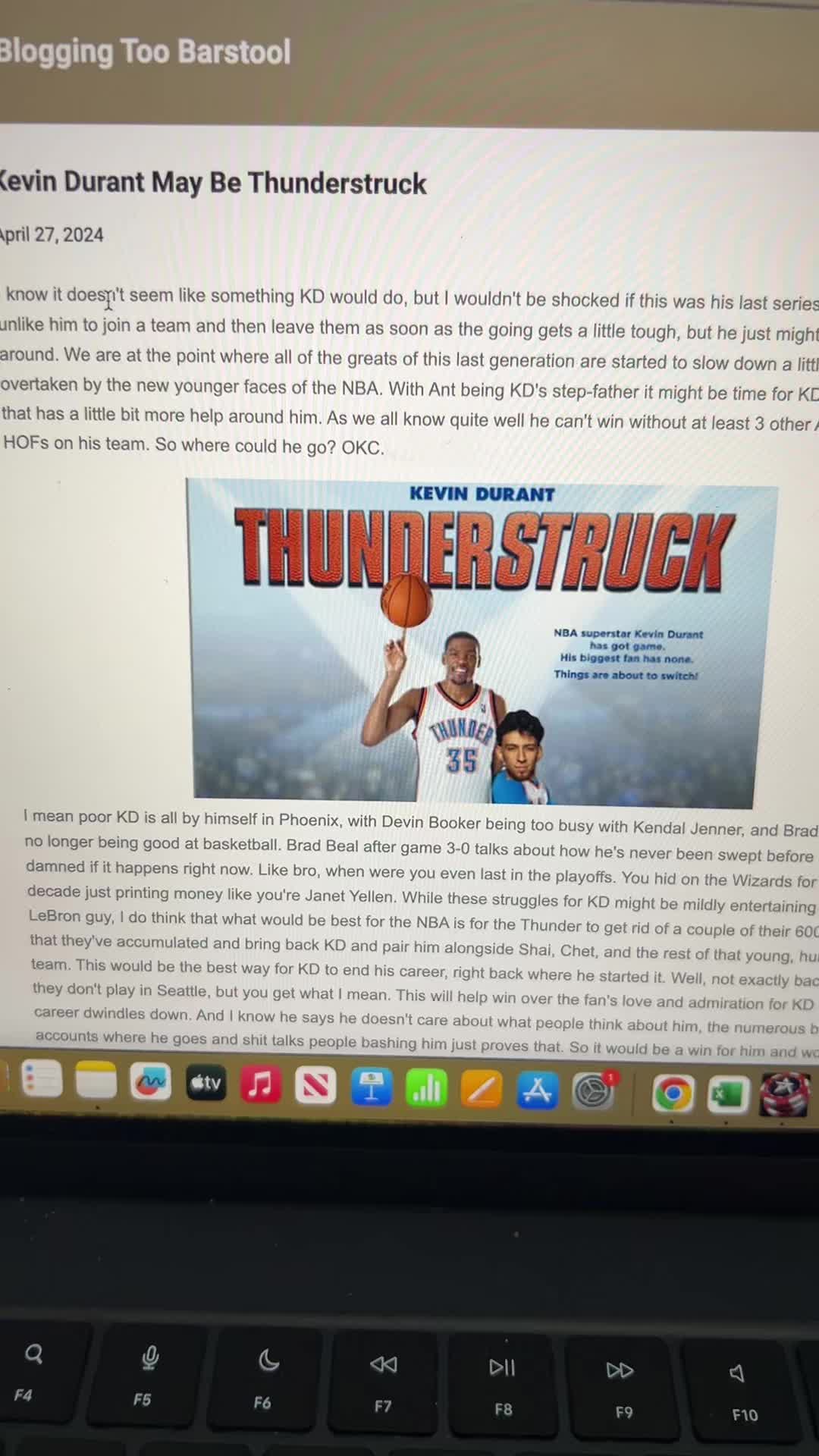 @Blogging Too Barstool