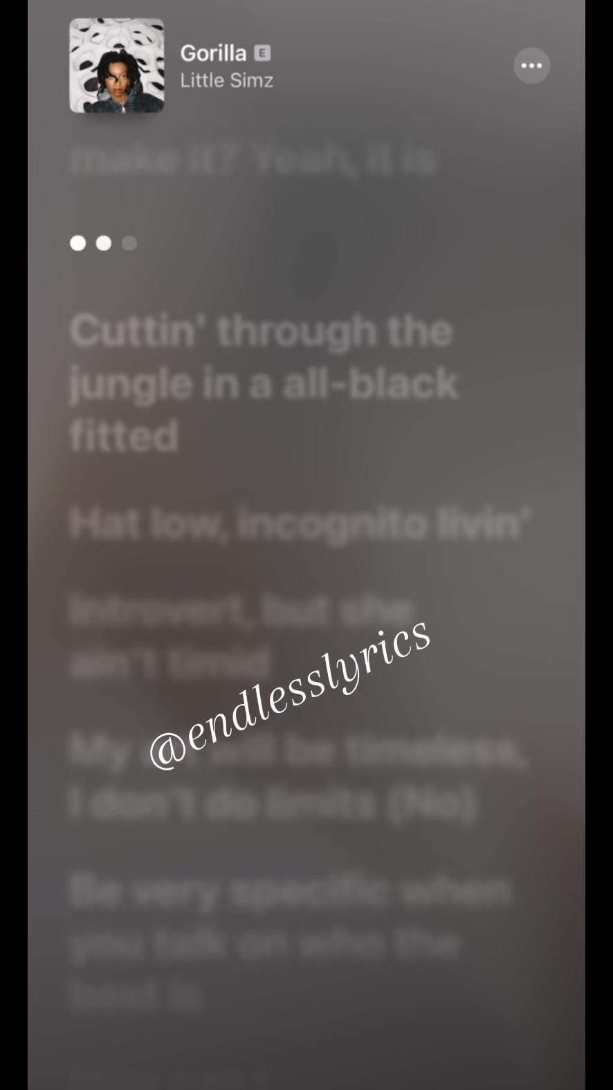 @Endless Lyrics