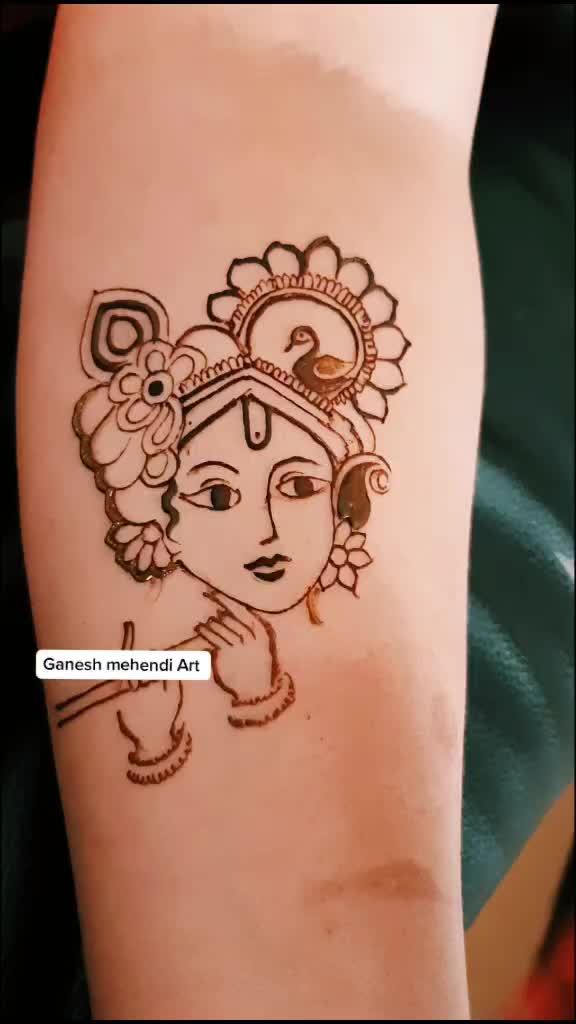 @mehendiArtist ganesh