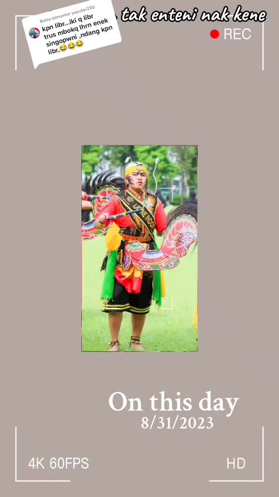 @bocah e pak Karno 💙🌹❤️
