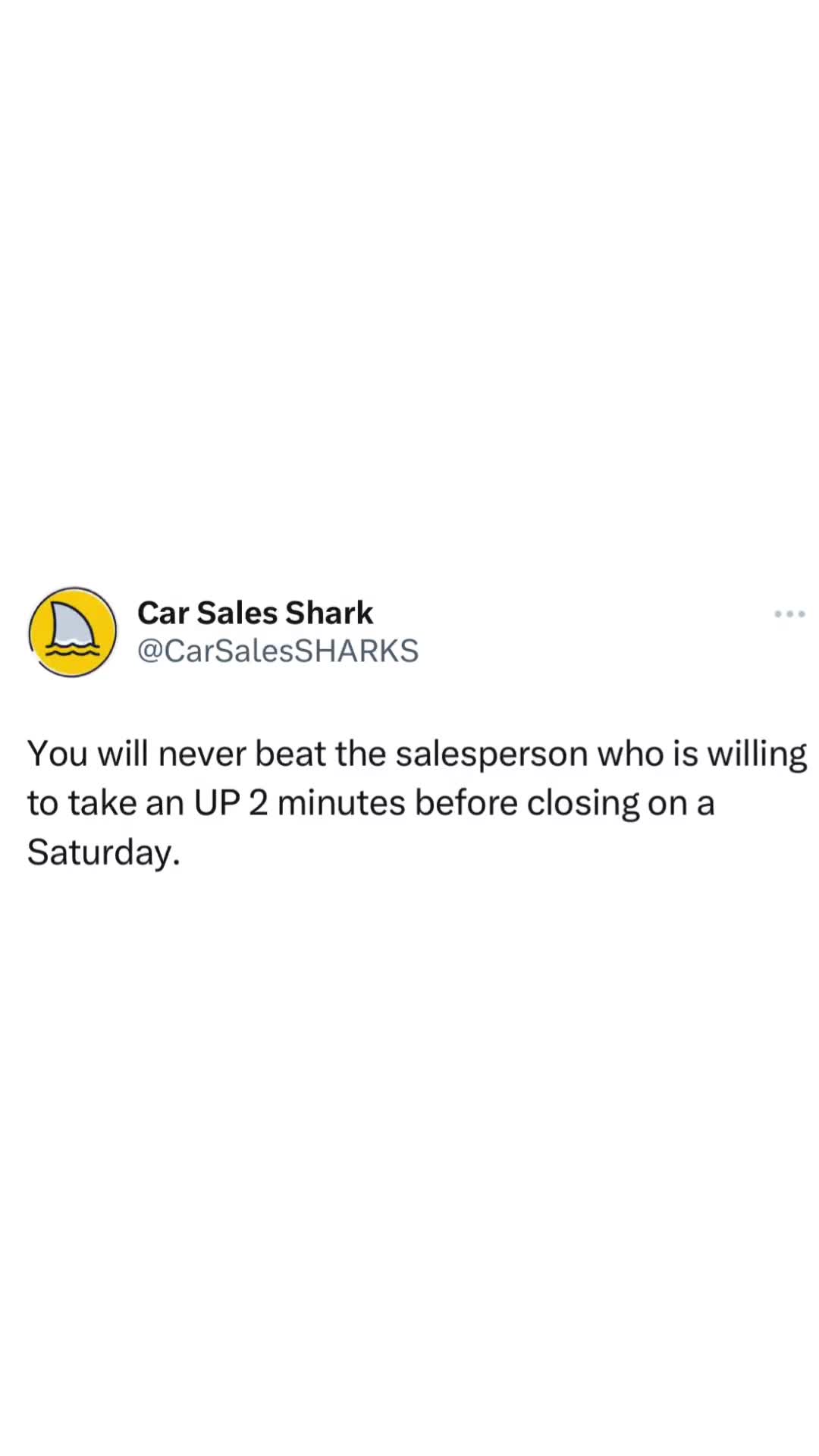 @Car Sales Sharks