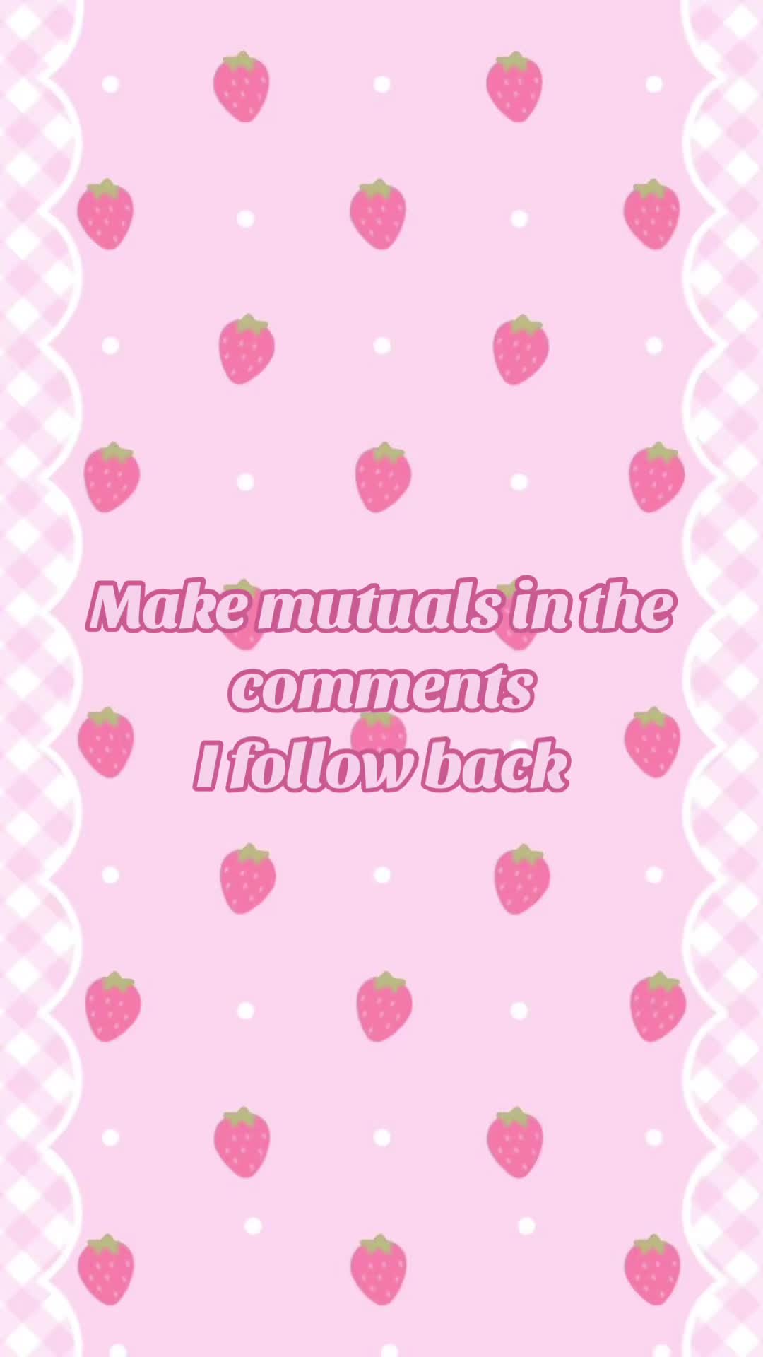 @Mutuals ⋆˙ ࿐ྀ