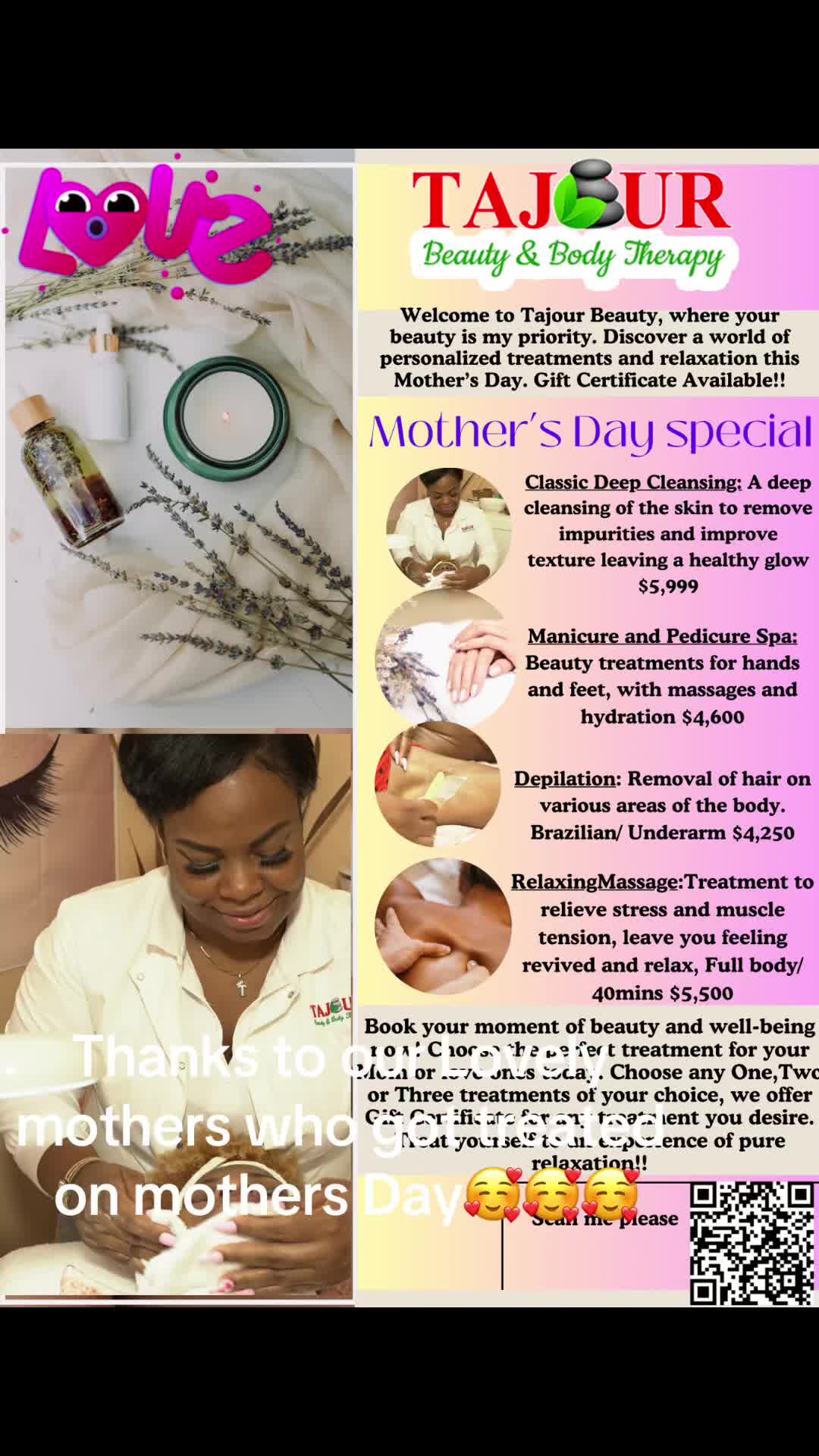 @Tajour Beauty & Body Therapy
