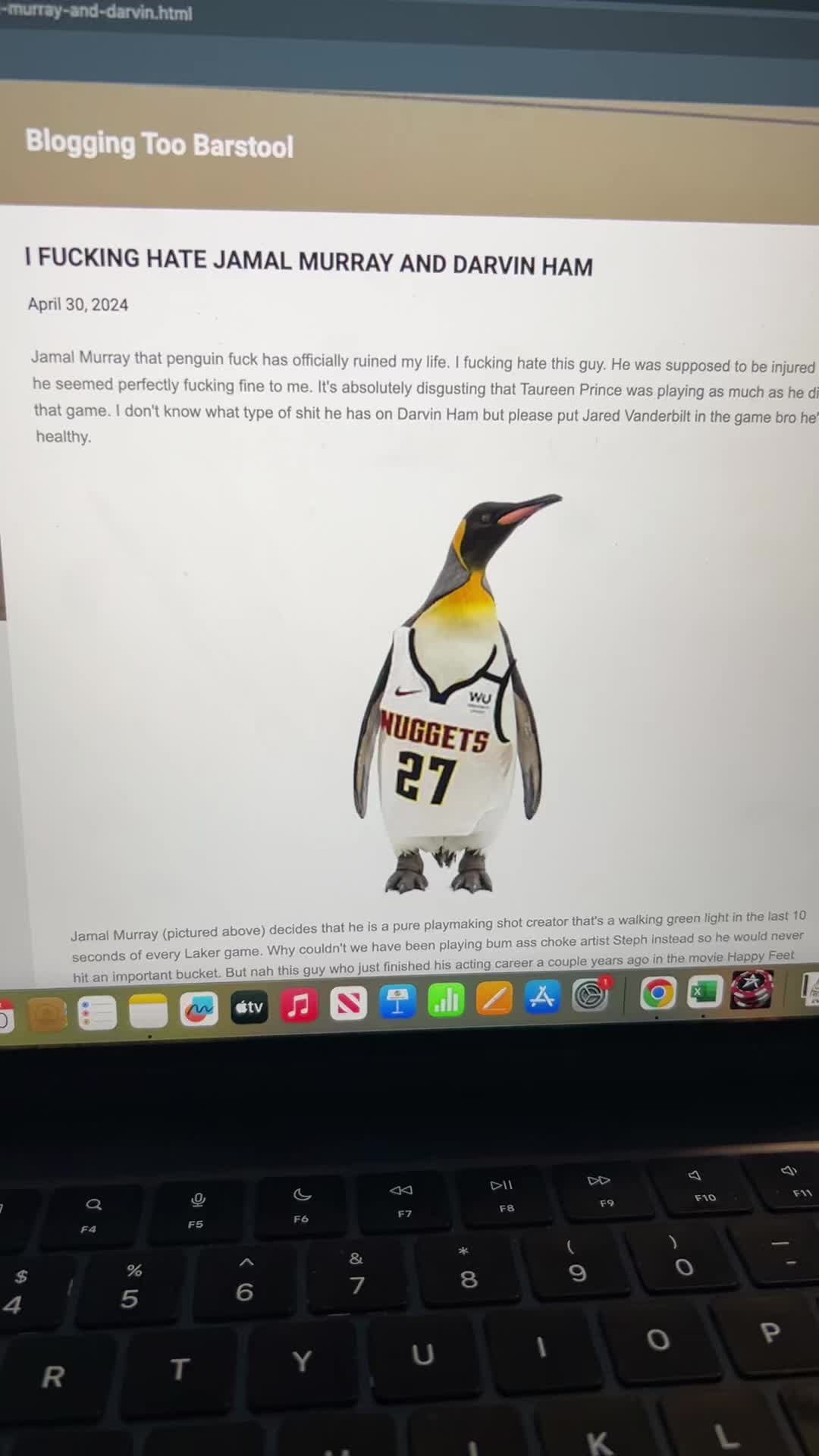 @Blogging Too Barstool