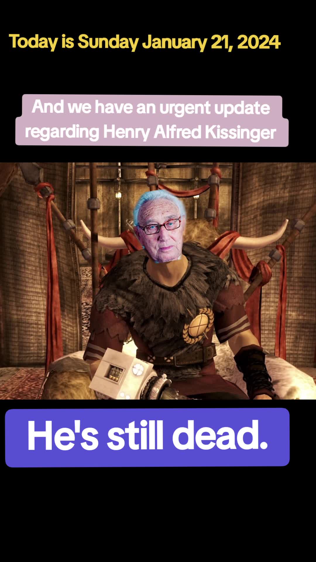 @HenryKissingerNews
