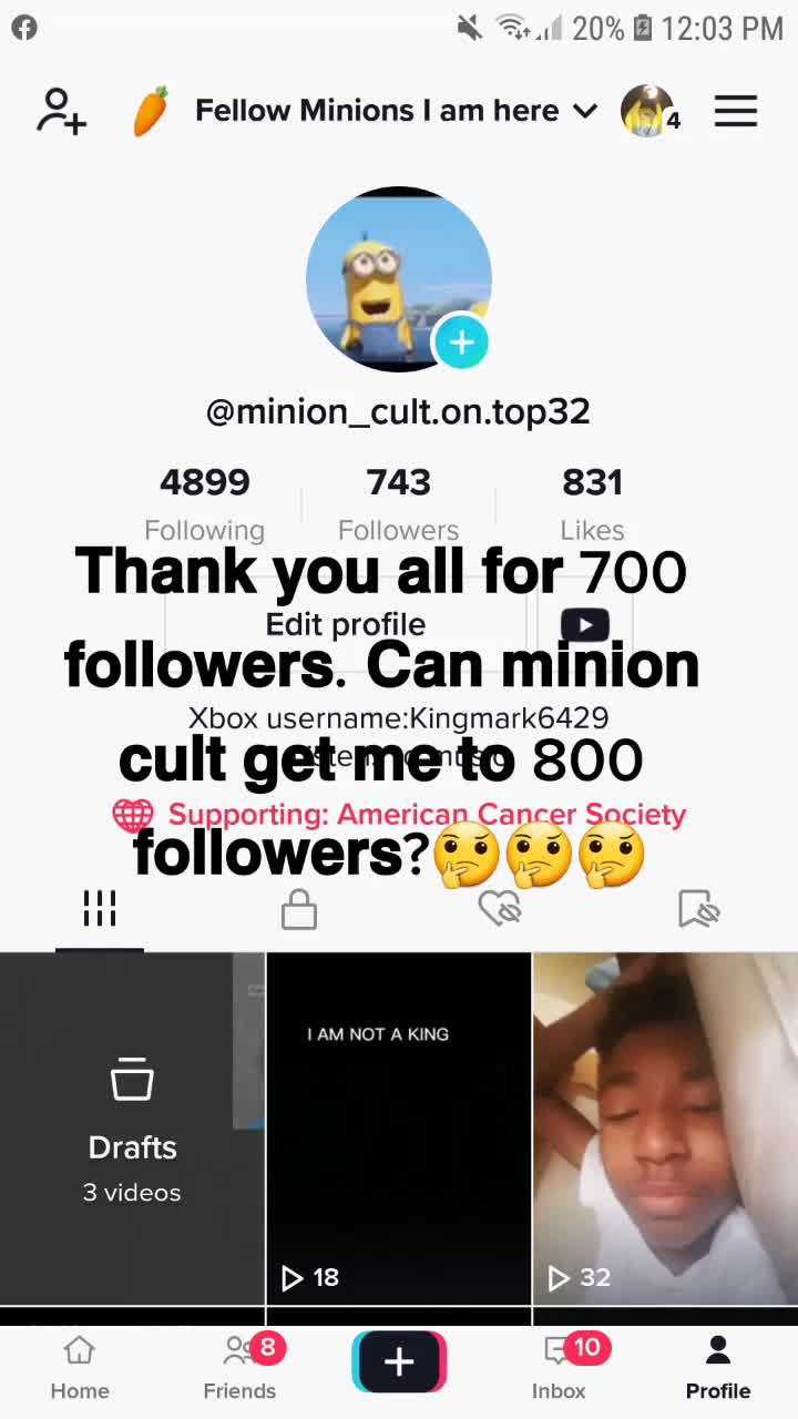 @I follow back
