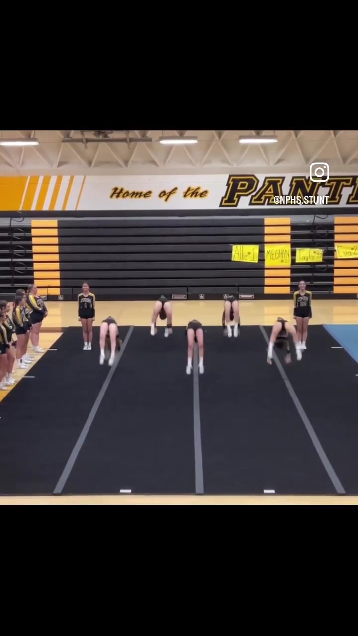 @NPHS Panthers Stunt ๐๐ค๐๐พ
