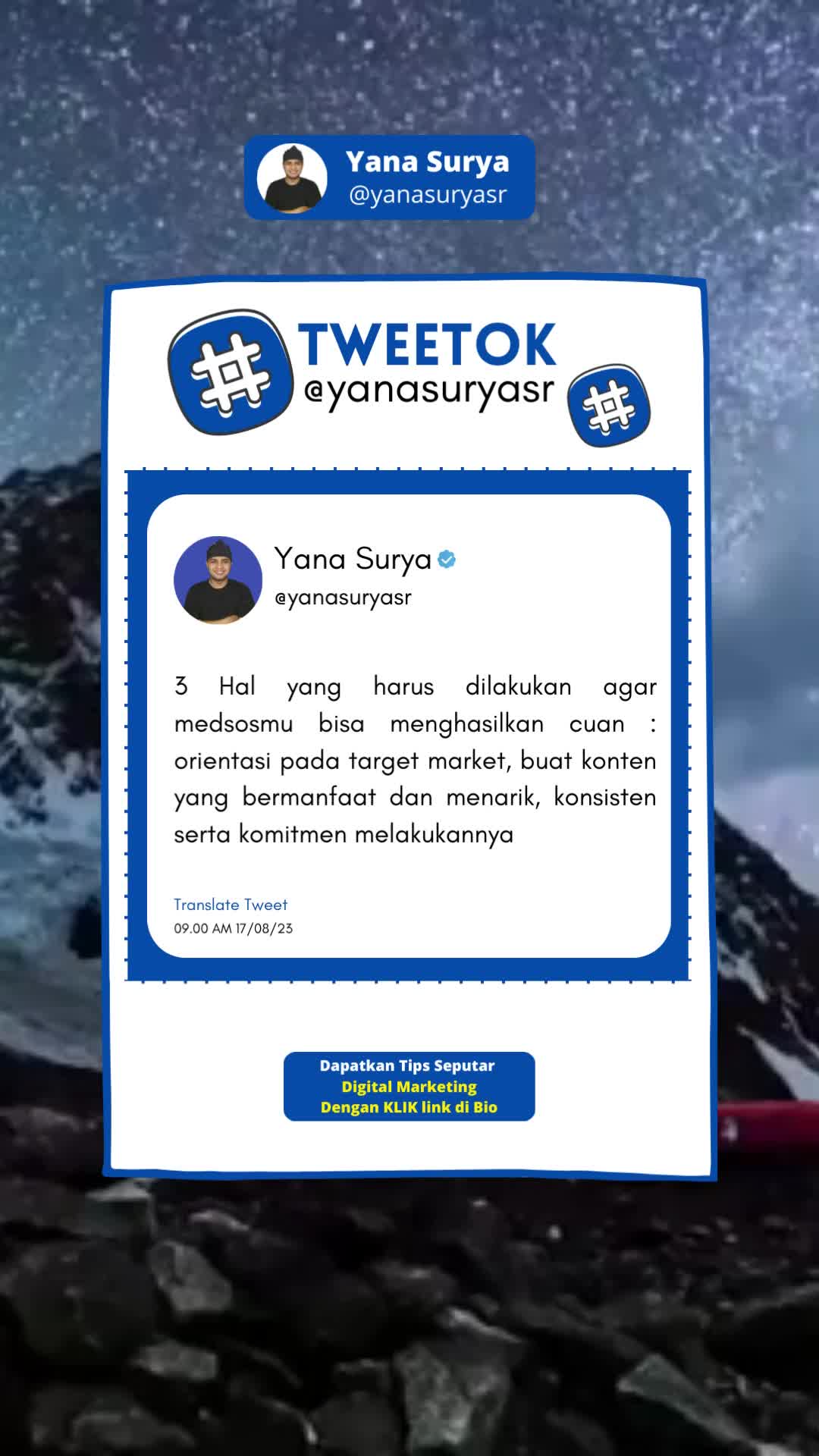 @Yana - #belajarbarengyana