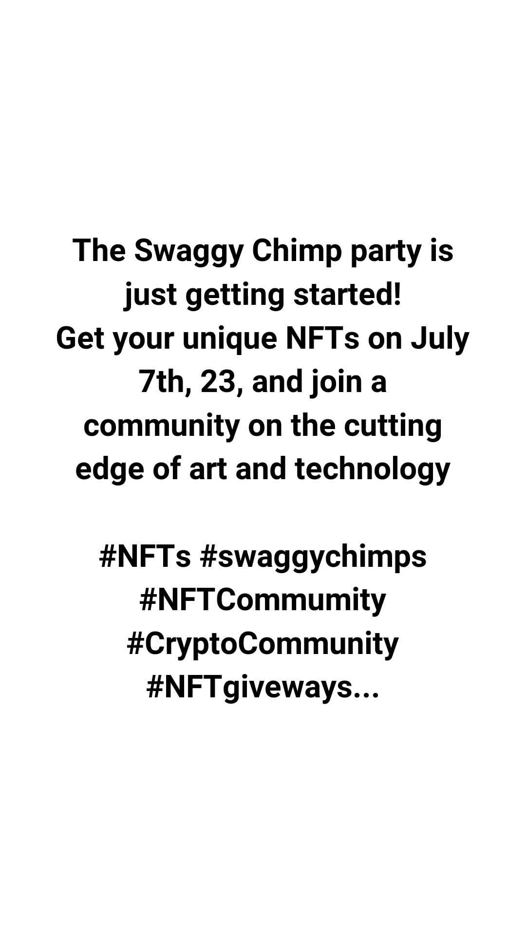 @Swaggy Chimps