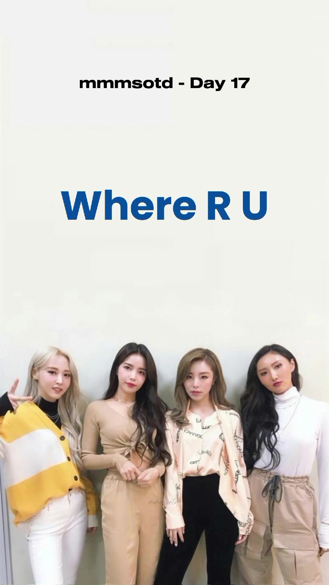 @Mamamoo Song Of The Day