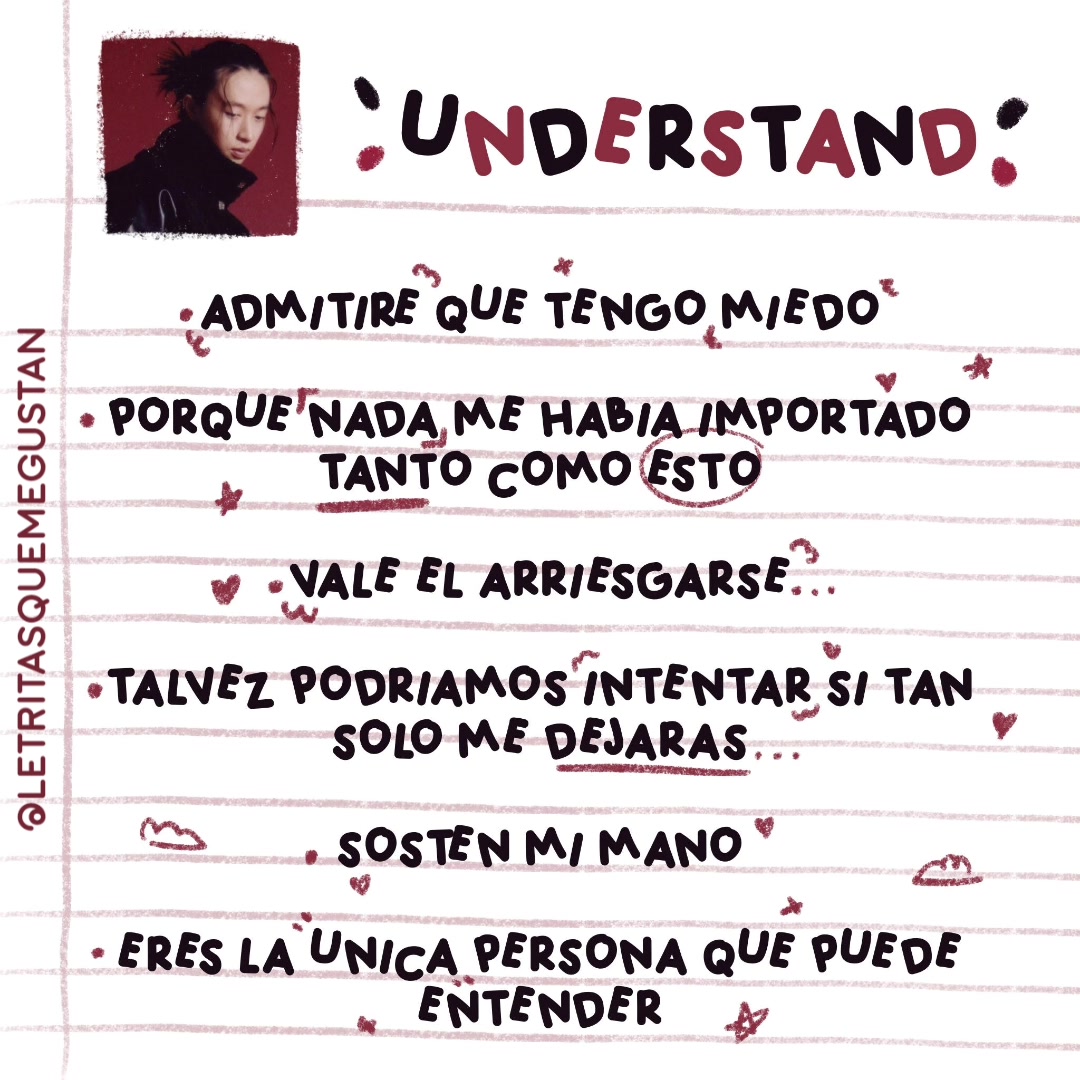 @Lyrics de canciones que amo!;)