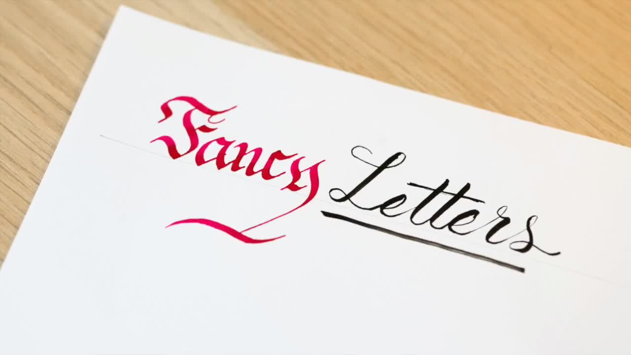 @The Fancy Letters