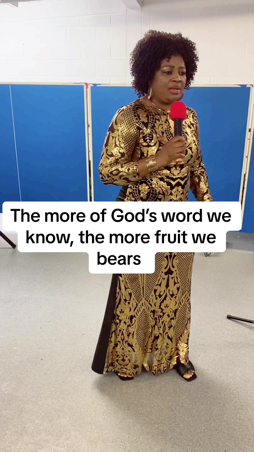 @Woman of faith.